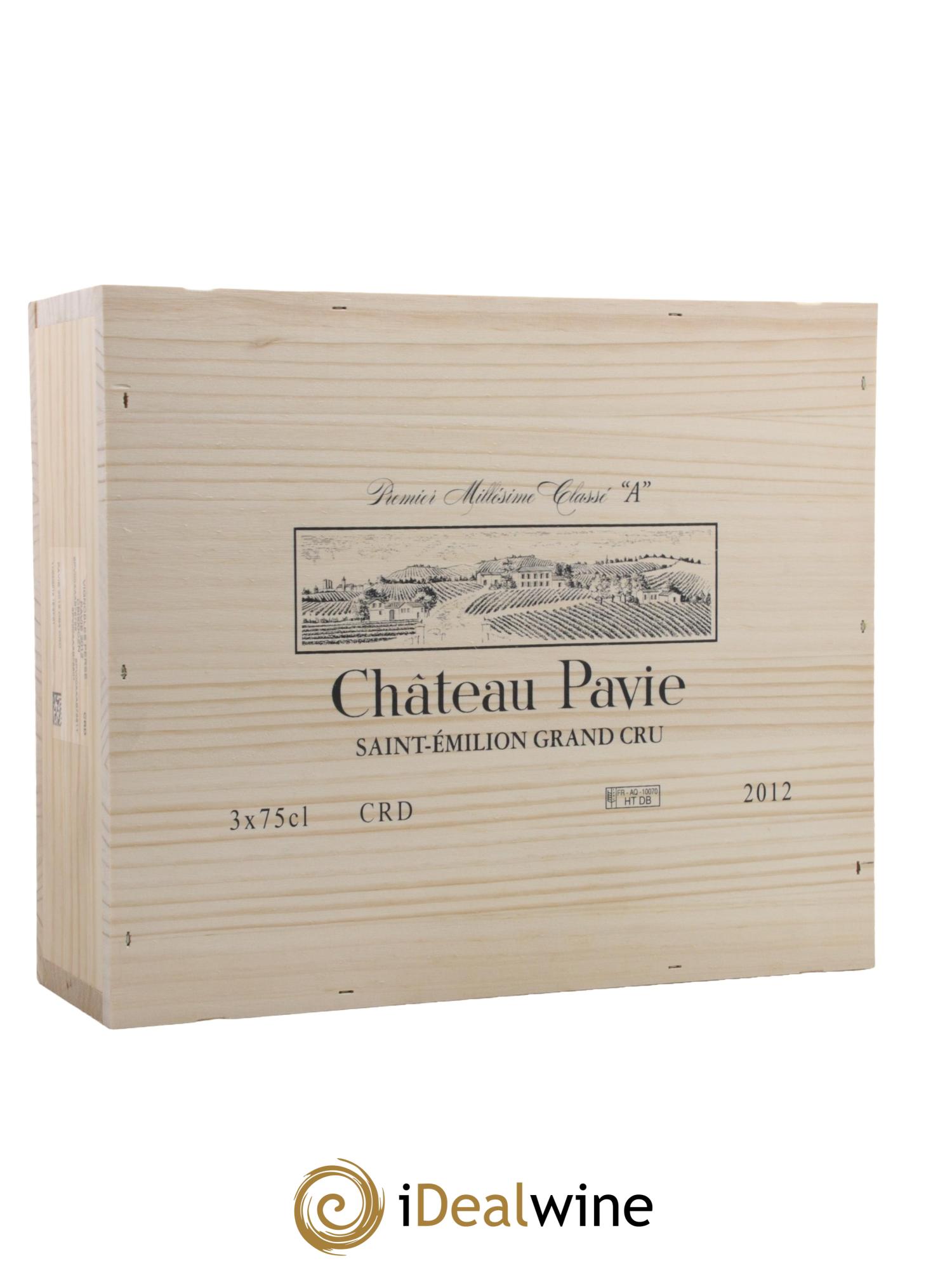 Château Pavie 1er Grand Cru Classé A 2012 - Posten von 3 Flaschen - 2
