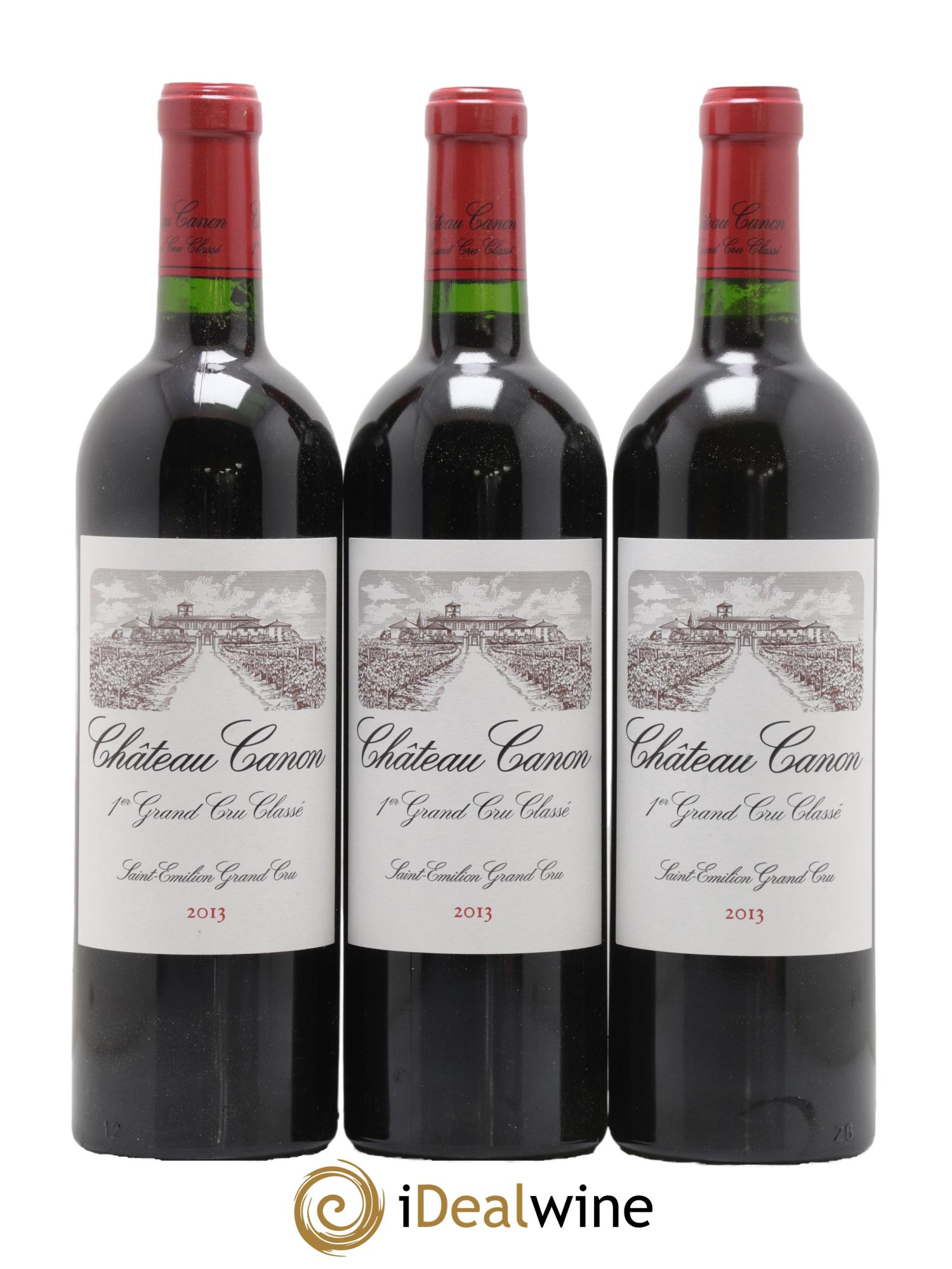 Château Canon 1er Grand Cru Classé B 2013 - Lot de 12 bouteilles - 2