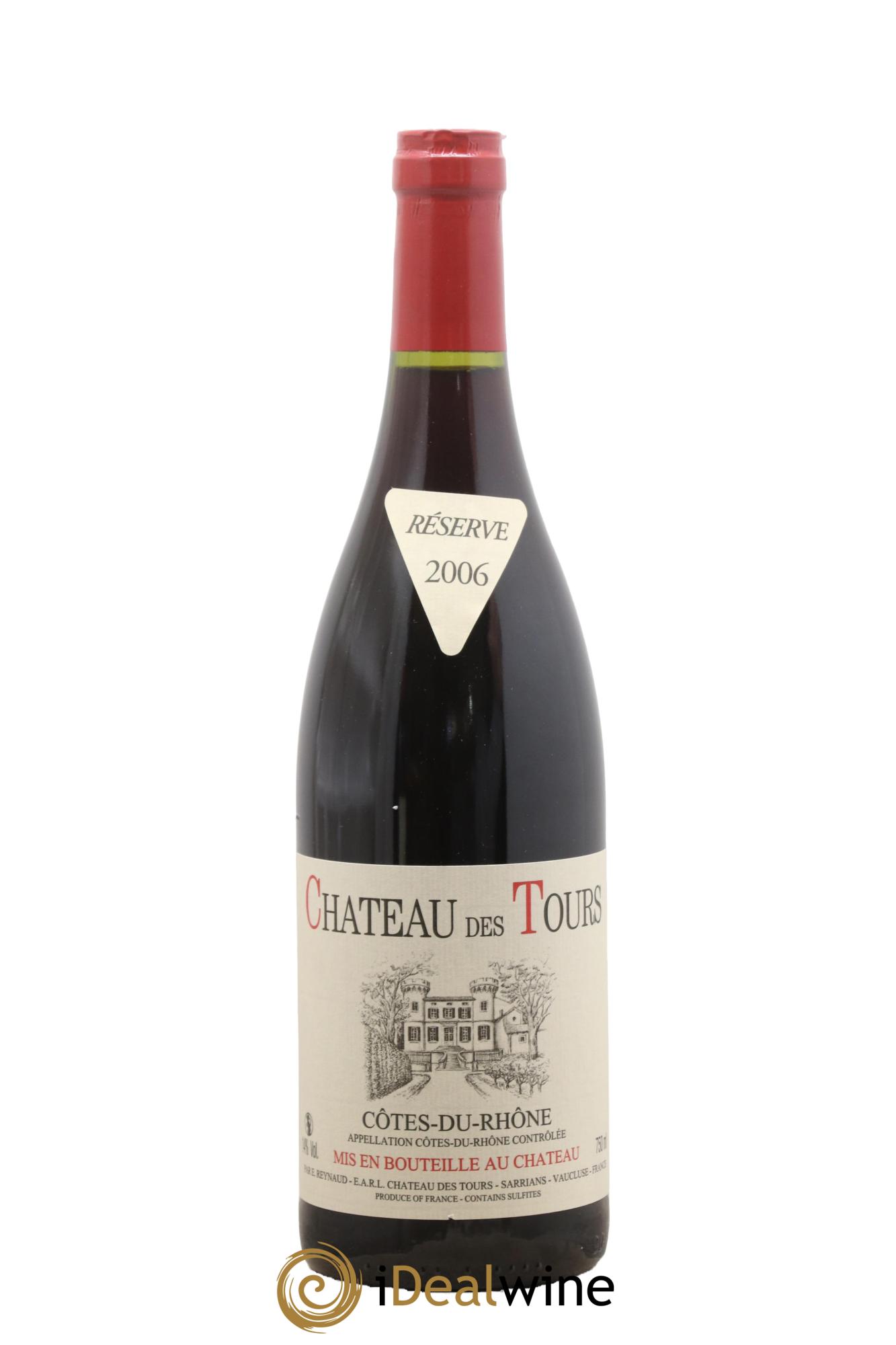 Côtes-du-Rhône Château des Tours Emmanuel Reynaud 2006 - Posten von 1 Flasche - 0