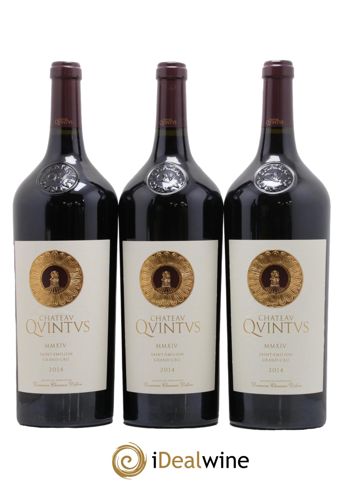 Château Quintus Grand Cru 2014 - Lot de 3 magnums - 0