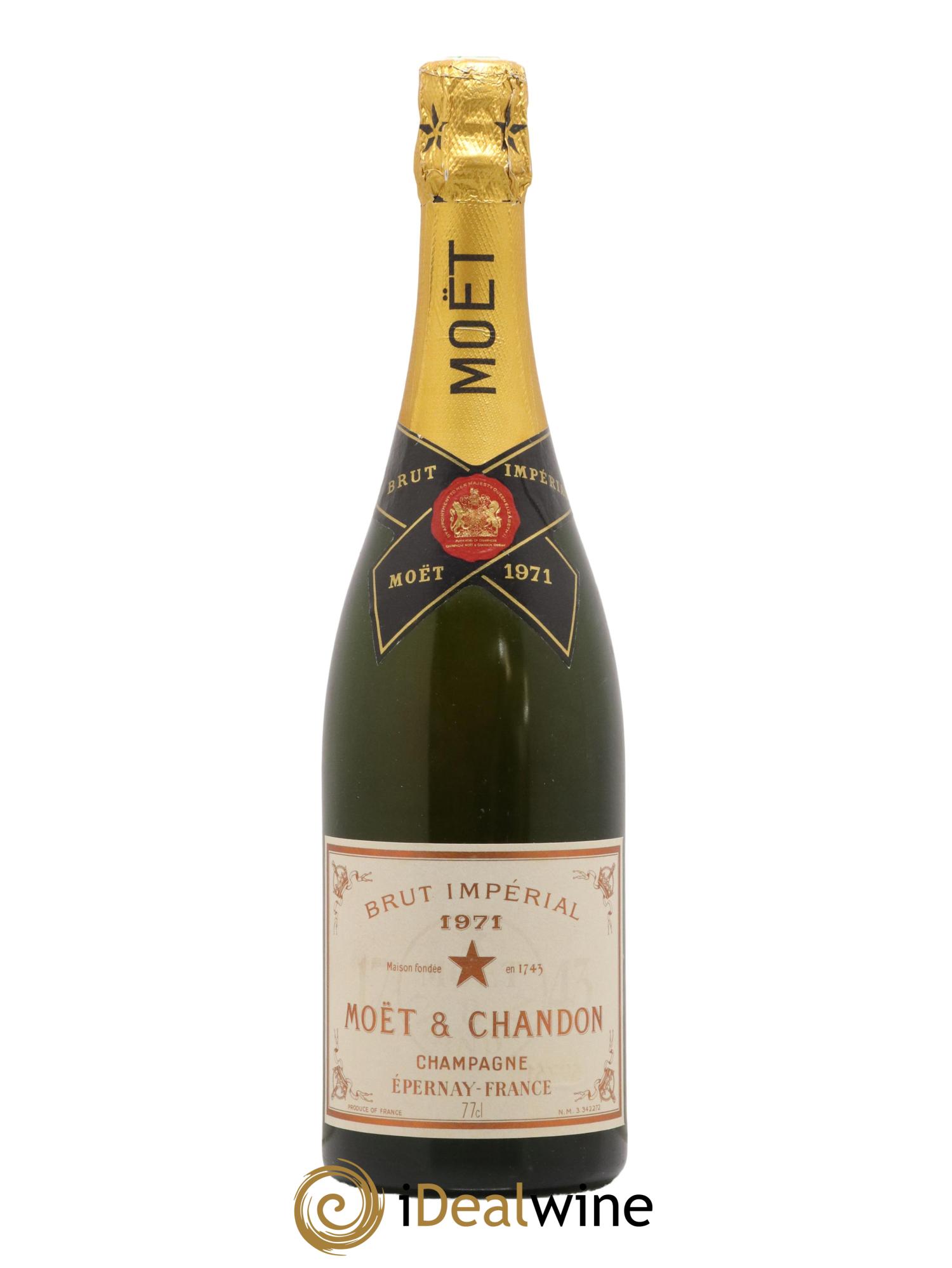 Impérial Brut Moët et Chandon 1971 - Lot de 1 bouteille - 0