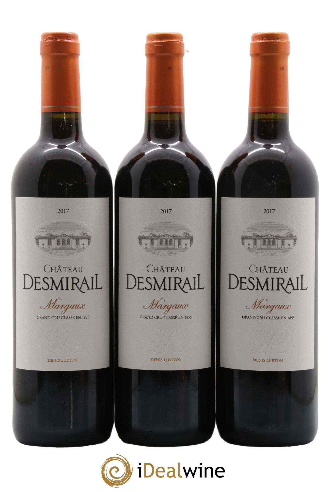 Château Desmirail 3ème Grand Cru Classé 2017 - Lotto di 3 bottiglie - 0
