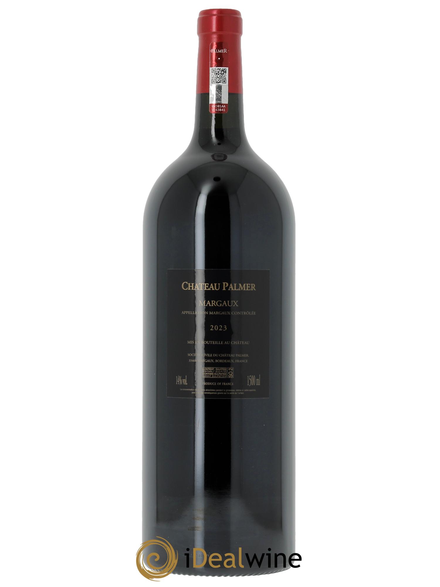 Château Palmer 3ème Grand Cru Classé (CBO à partir de 3 mgs) 2023 - Lot de 1 magnum - 1