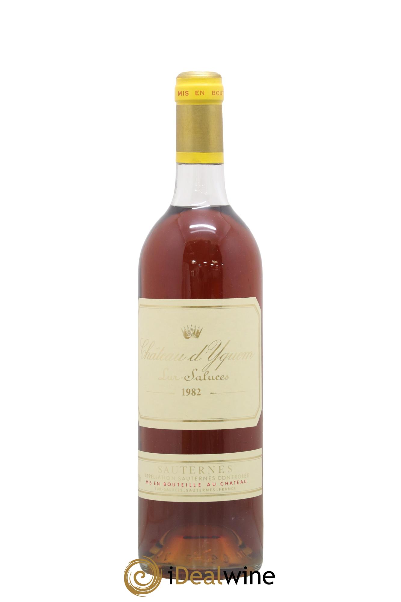 Château d' Yquem 1er Cru Classé Supérieur 1982 - Lot de 1 bouteille - 0
