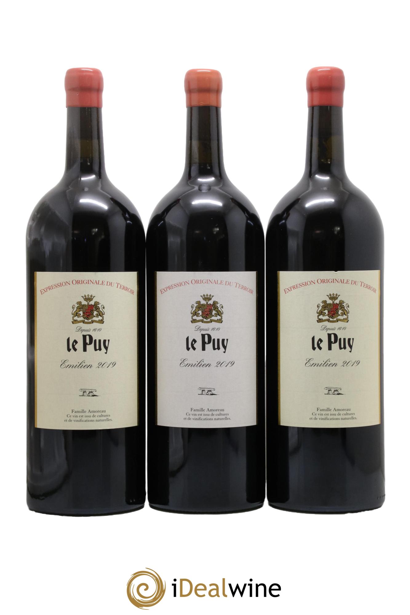 Le Puy - Cuvée Emilien 2019 - Posten von 3 Magnum - 0
