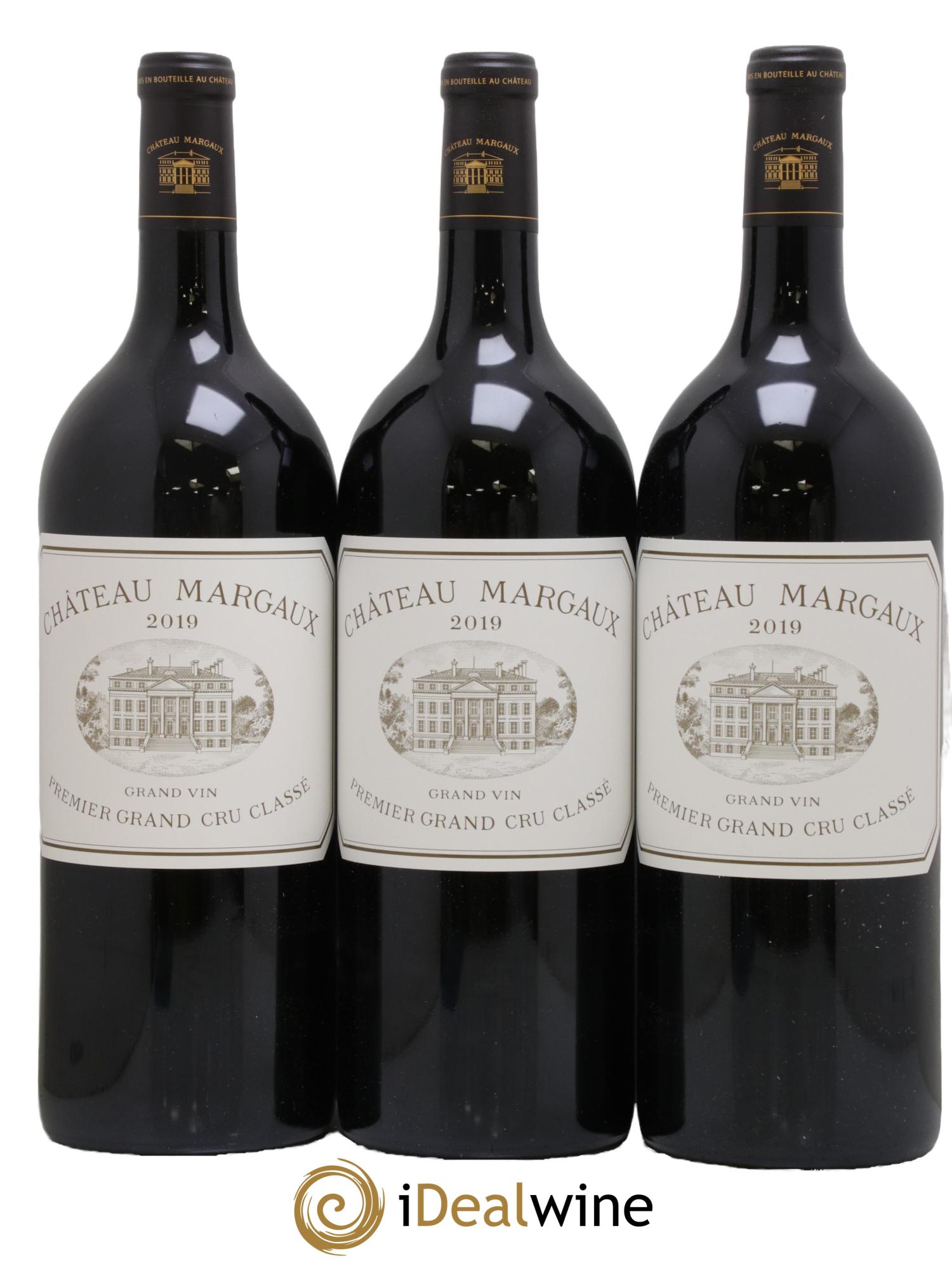 Château Margaux 1er Grand Cru Classé 2019 - Lot de 3 magnums - 0