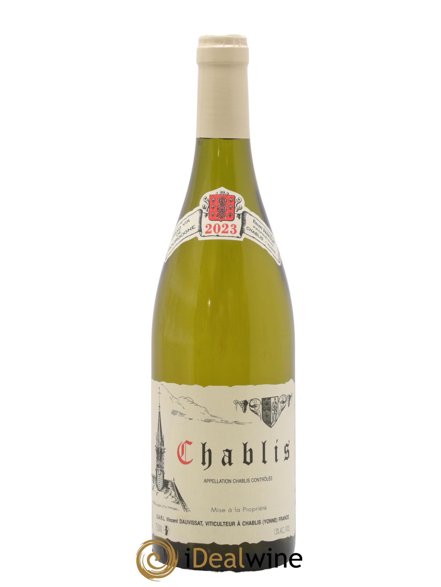 Chablis Vincent Dauvissat (Domaine) 2023 - Lot de 1 bouteille - 0