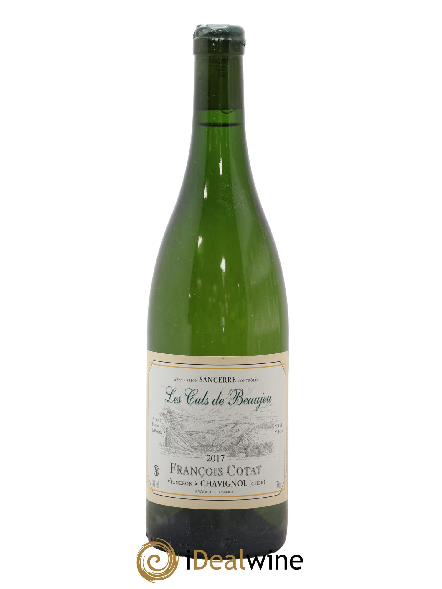 Sancerre Les Culs de Beaujeu François Cotat 2017 - Lot de 1 bouteille - 0