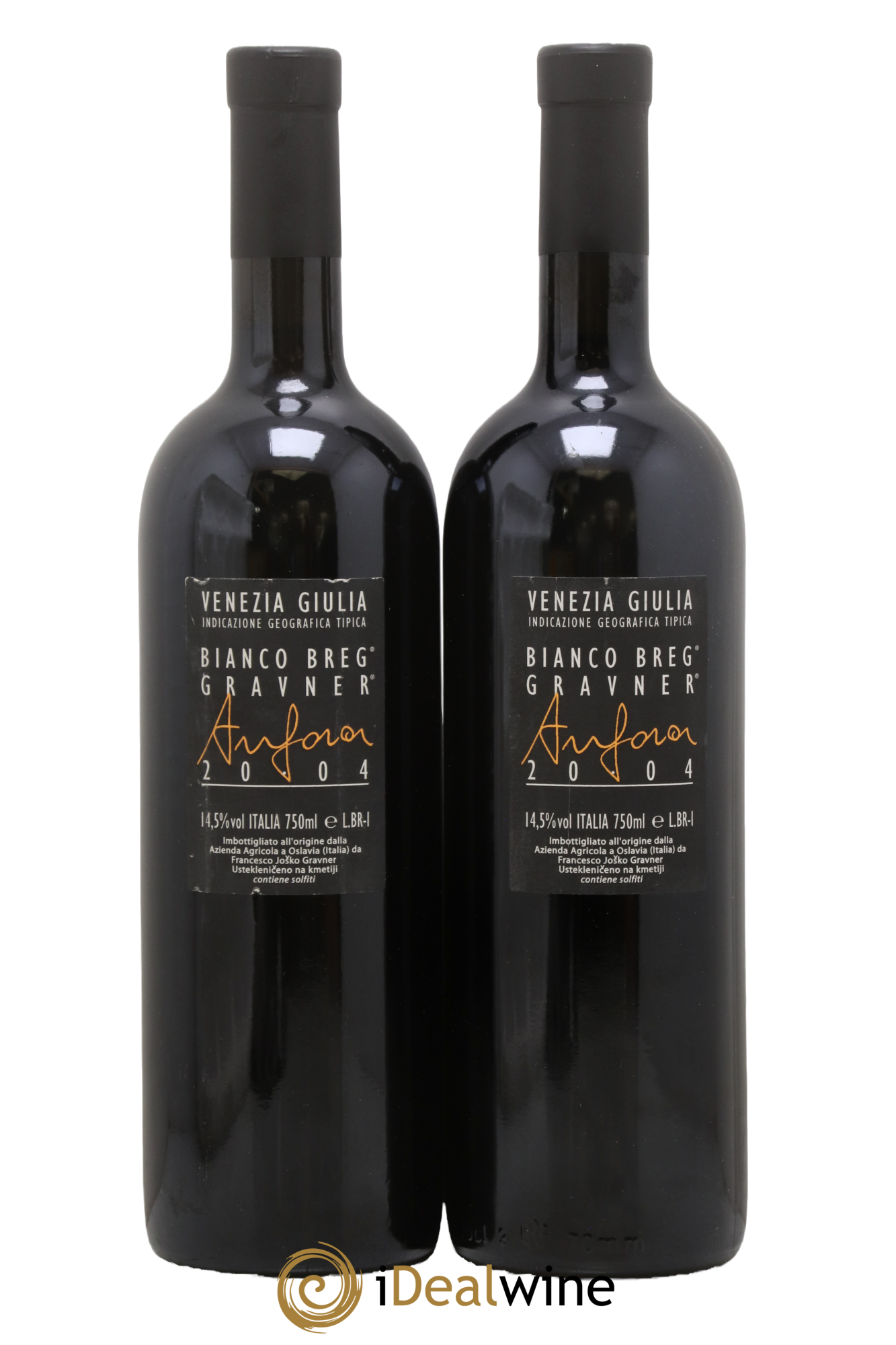 IGT Venezia Giulia Gravner Anfora 2004 - Lot de 2 bouteilles - 1