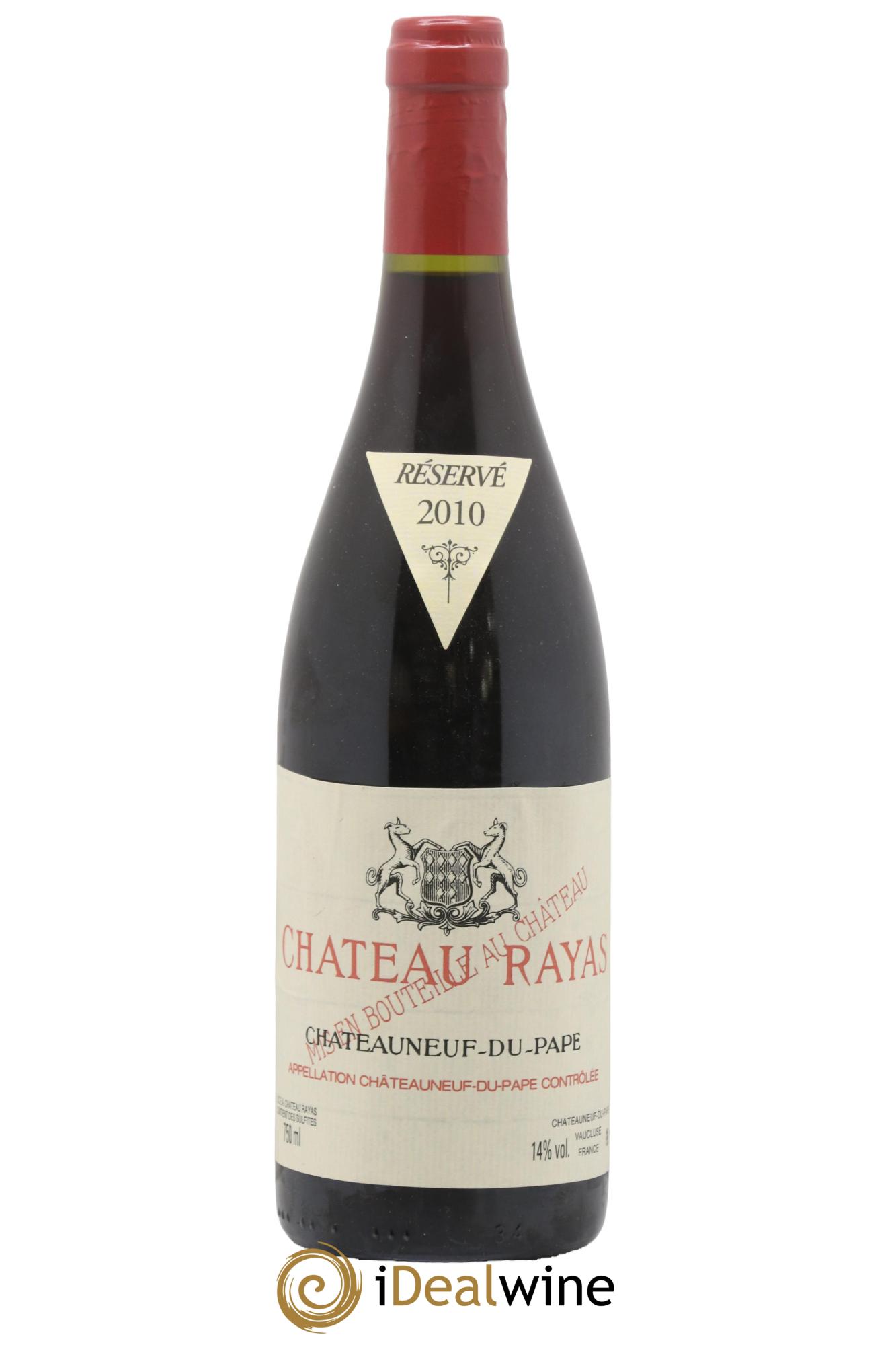 Châteauneuf-du-Pape Château Rayas Emmanuel Reynaud 2010 - Lot de 1 bouteille - 0