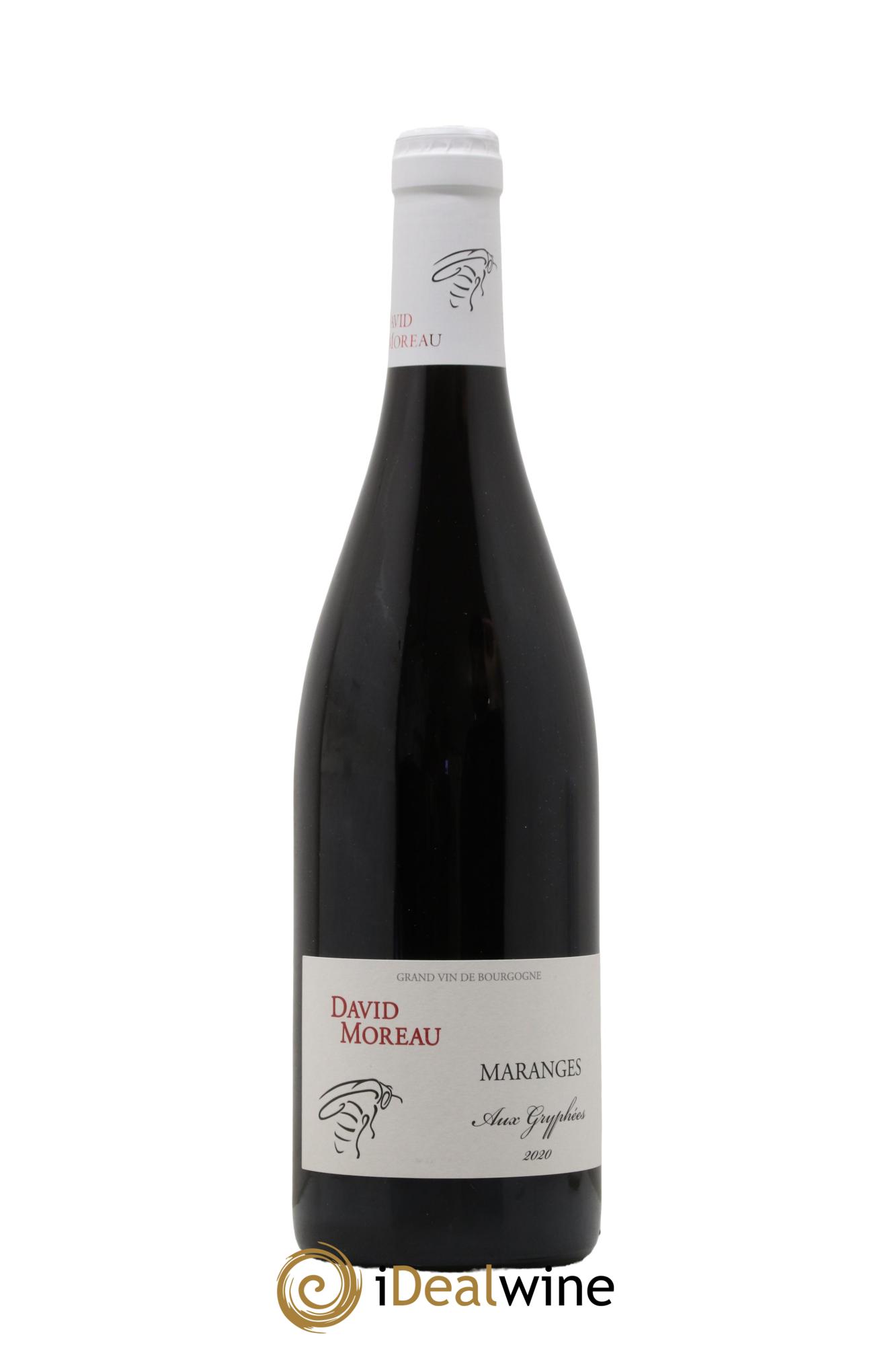 Maranges David Moreau Aux Gryphées 2020 - Posten von 1 Flasche - 0
