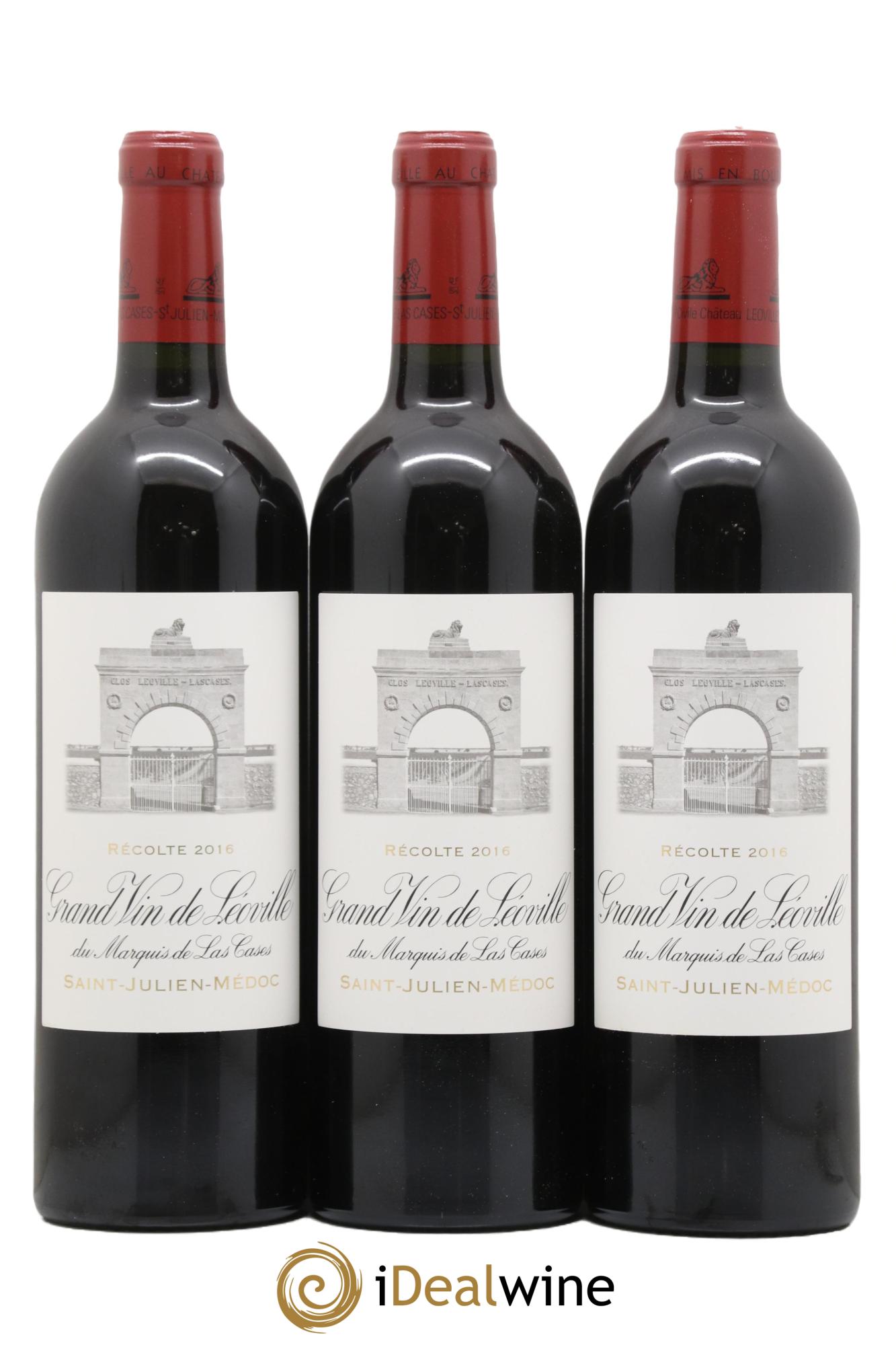 Château Léoville Las Cases 2ème Grand Cru Classé 2016 - Lot of 6 bottles - 3