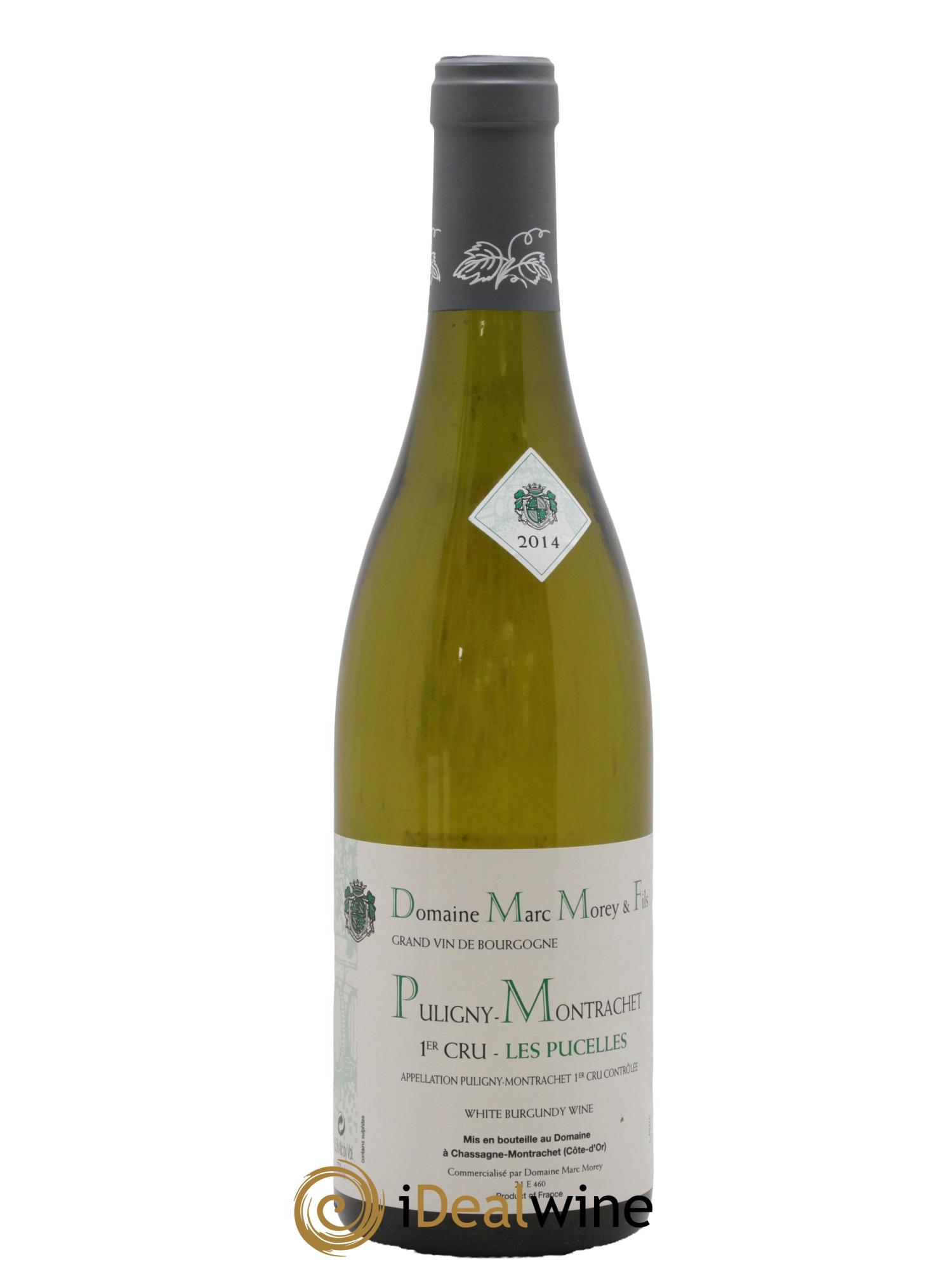 Puligny-Montrachet 1er Cru Les Pucelles Marc Morey 2014 - Lot de 1 bouteille - 0