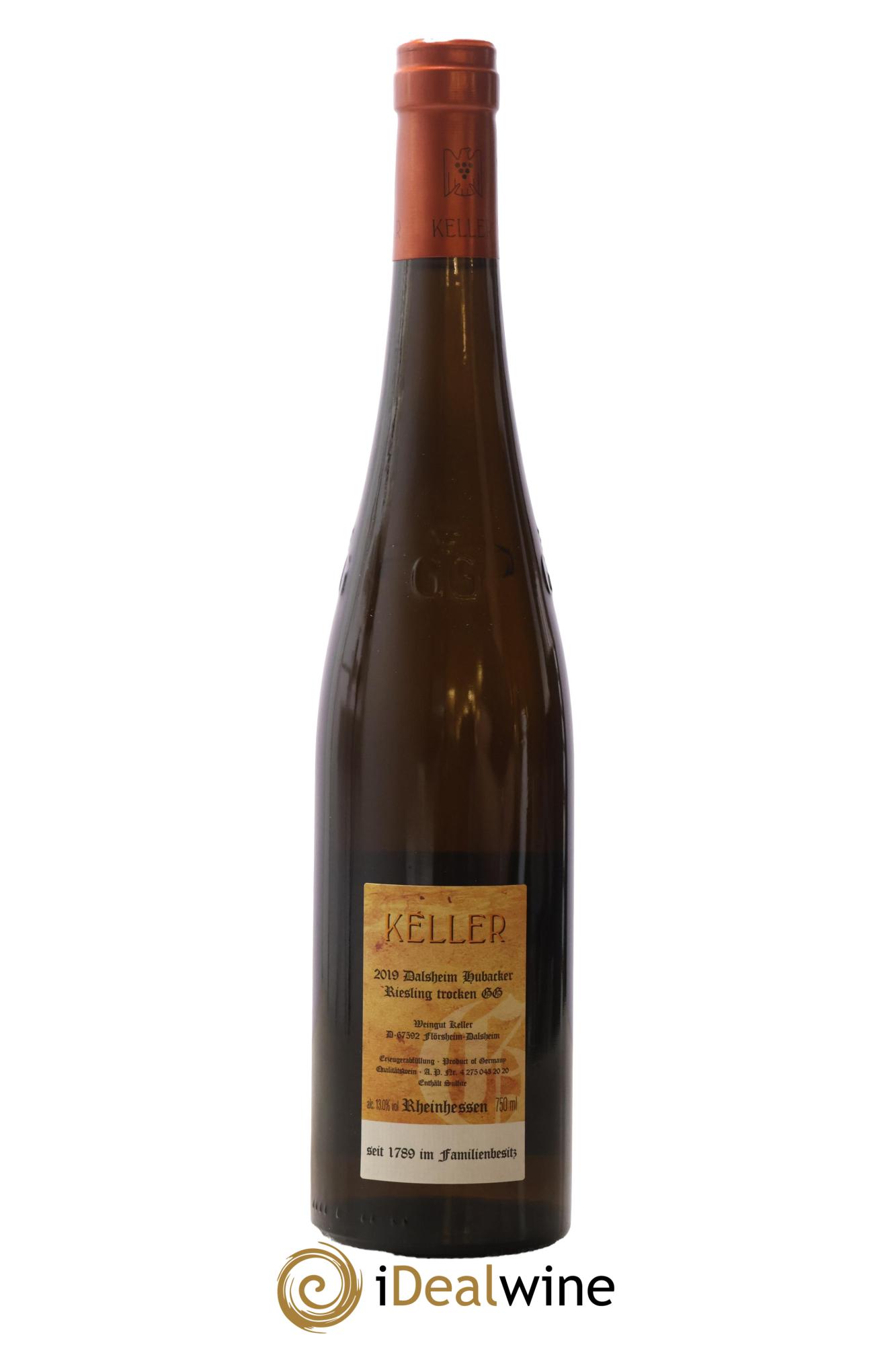 Riesling Trocken GG Dalsheim Hubacker Keller 2019 - Posten von 1 Flasche - 1