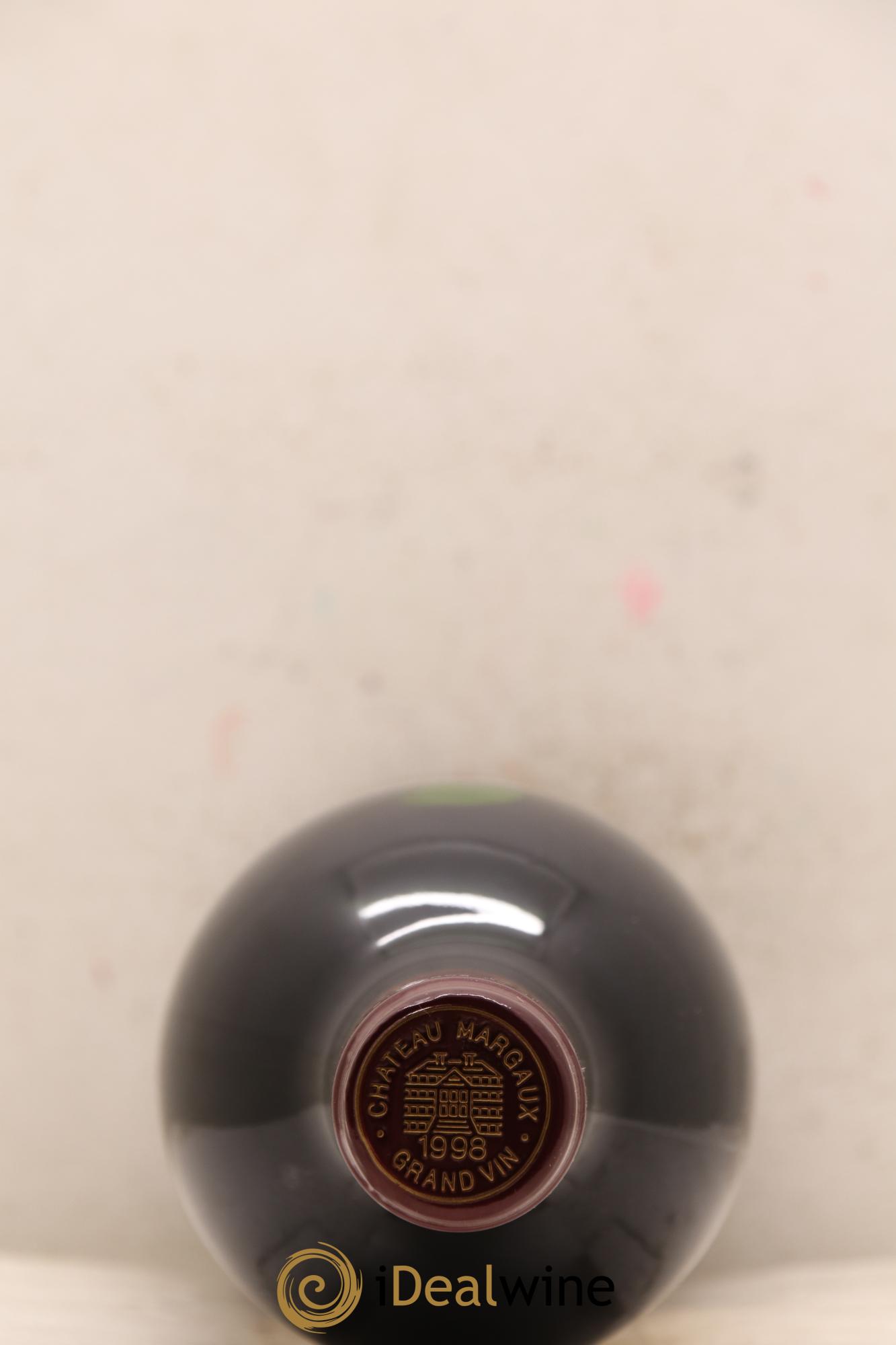 Château Margaux 1er Grand Cru Classé 1998 - Lot de 1 bouteille - 1