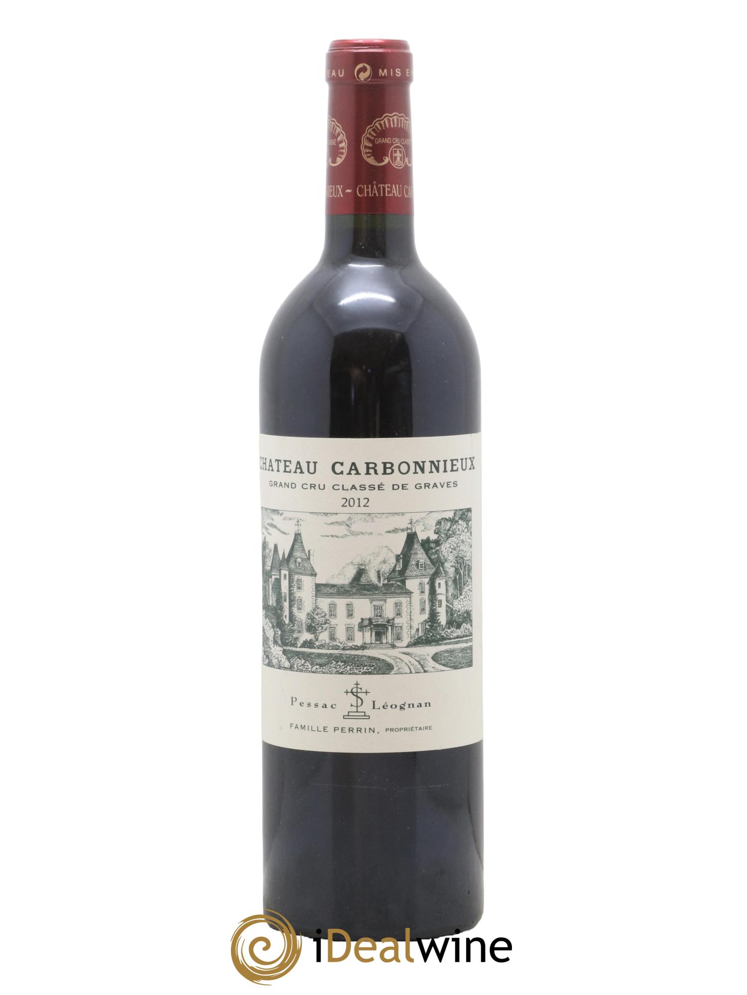 Château Carbonnieux Cru Classé de Graves 2012 - Lot de 1 bouteille - 0