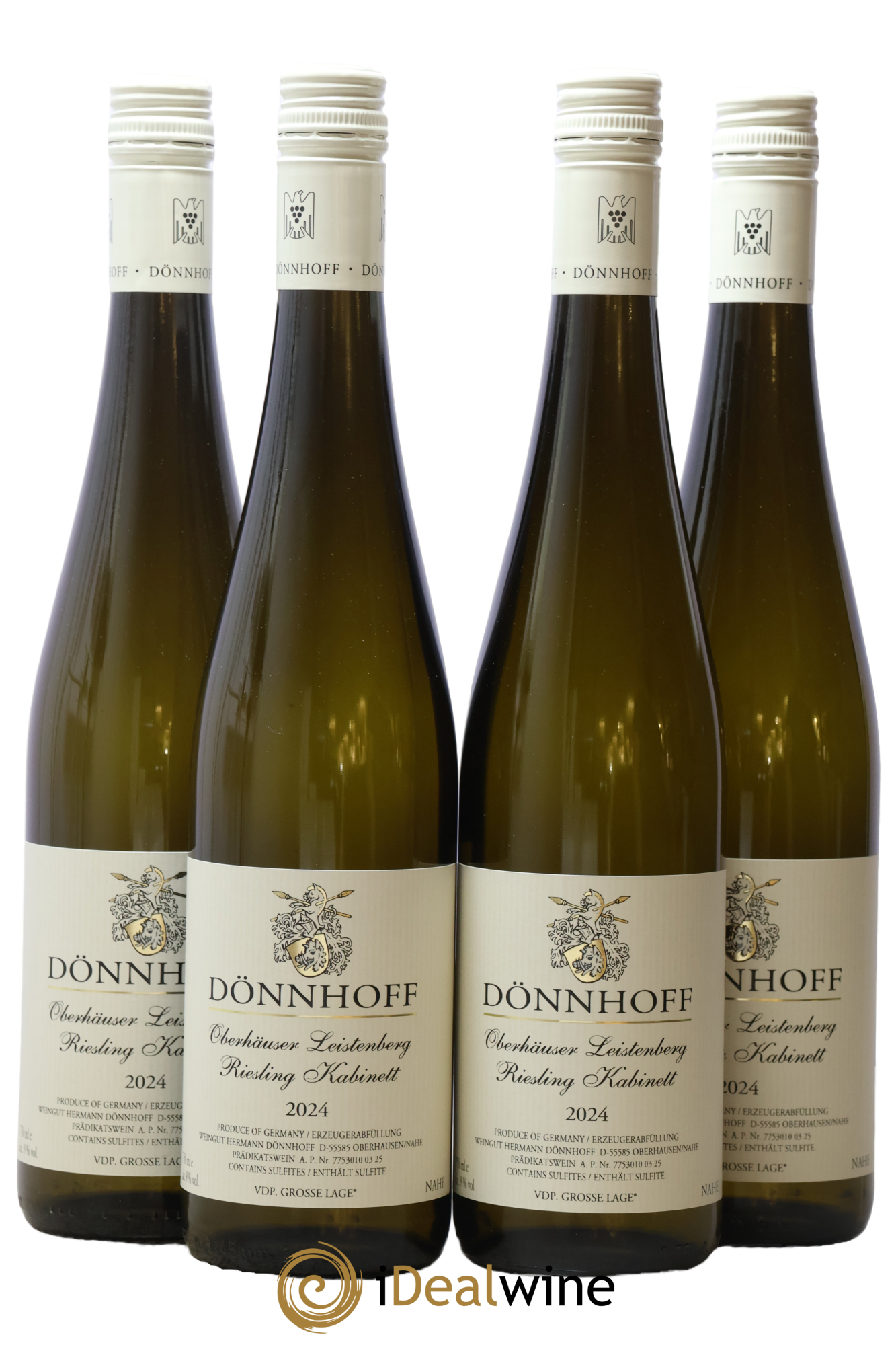 Riesling Donnhoff Oberhäuser Leistenberg Kabinett 2024 - Lot de 4 bouteilles - 0