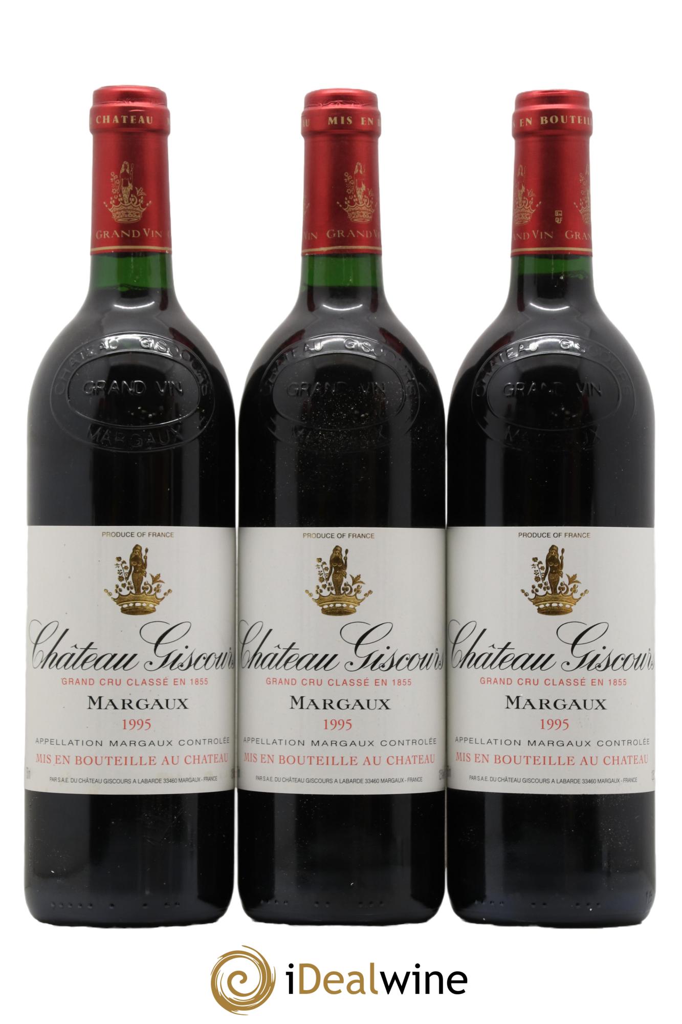 Château Giscours 3ème Grand Cru Classé 1995 - Lot de 6 bouteilles - 2