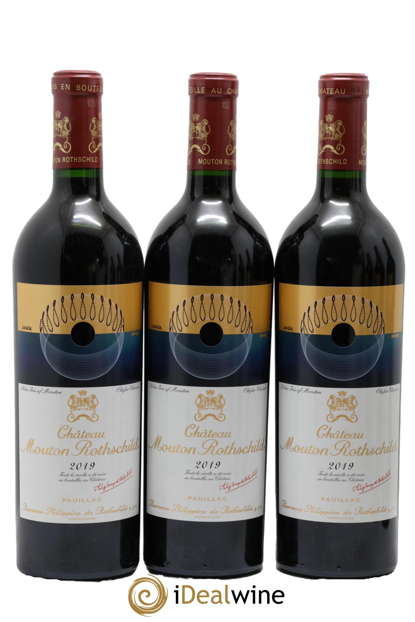 Château Mouton Rothschild 1er Grand Cru Classé 2019 - Lot of 6 bottles - 1
