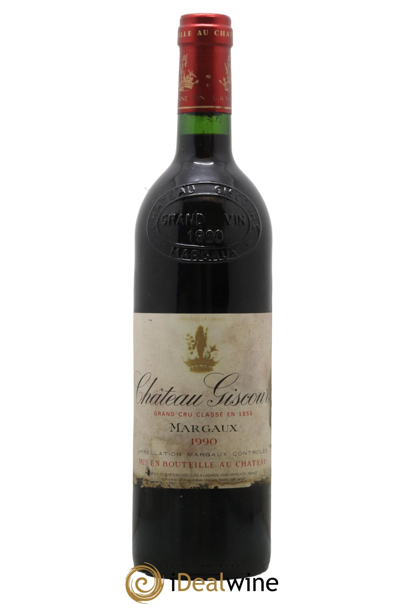 Château Giscours 3ème Grand Cru Classé 1990 - Lot de 1 bouteille - 0