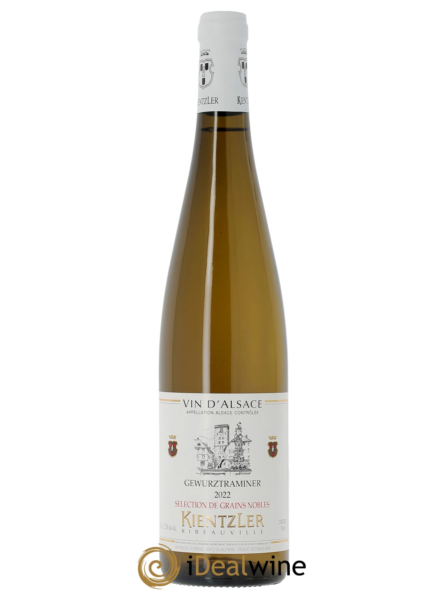 Alsace Gewurztraminer Sélection de Grains Nobles Kientzler 2022 - Lot de 1 bouteille - 0