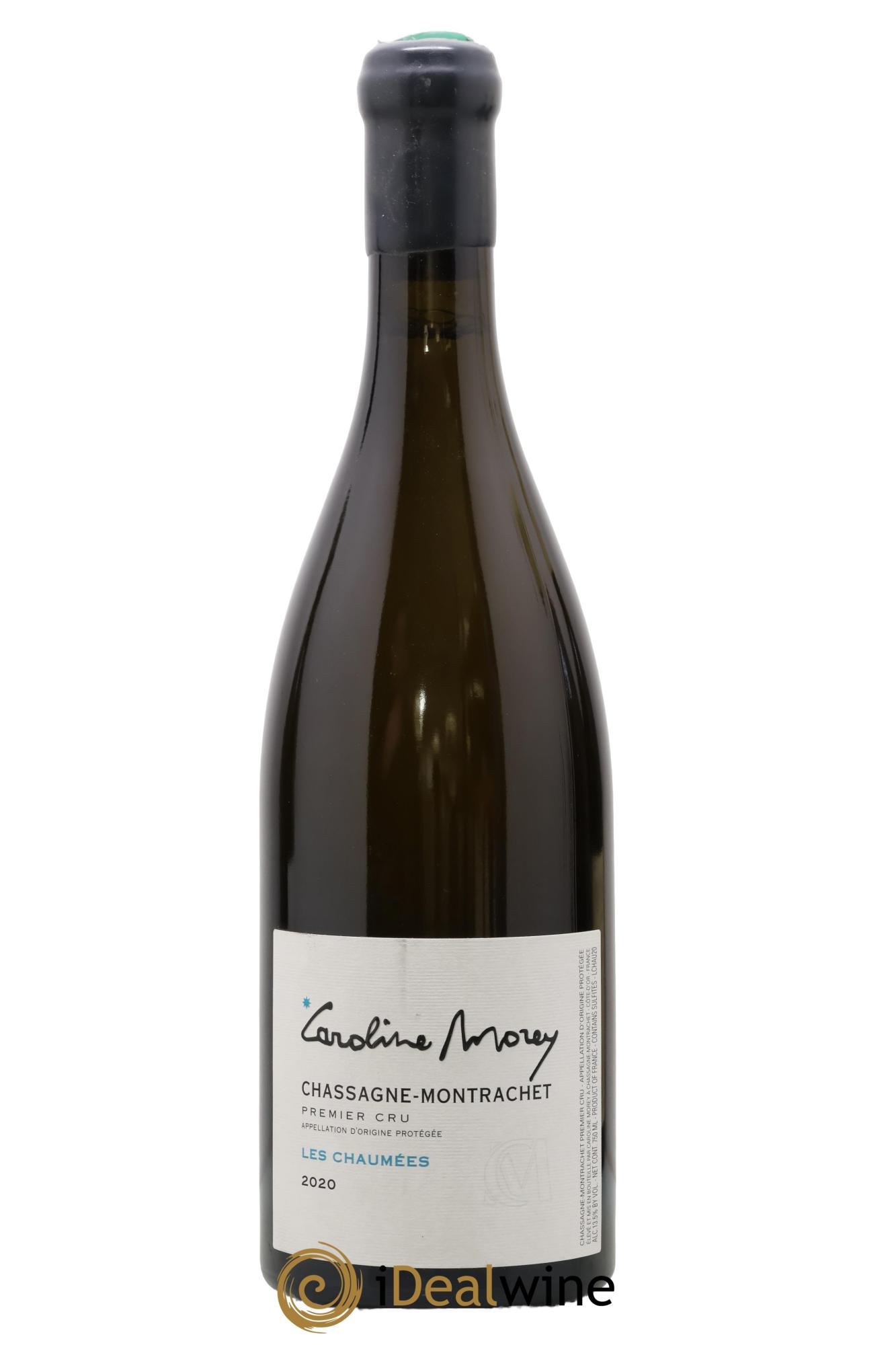 Chassagne-Montrachet 1er Cru Les Chaumées Caroline Morey 2020 - Lot of 1 bottle - 0