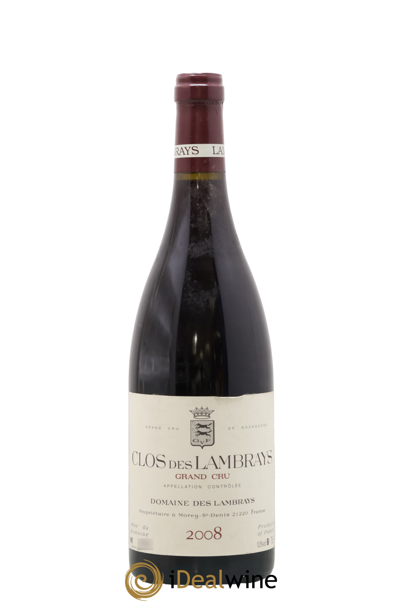 Clos des Lambrays Grand Cru Domaine des Lambrays 2008 - Lot de 1 bouteille - 0