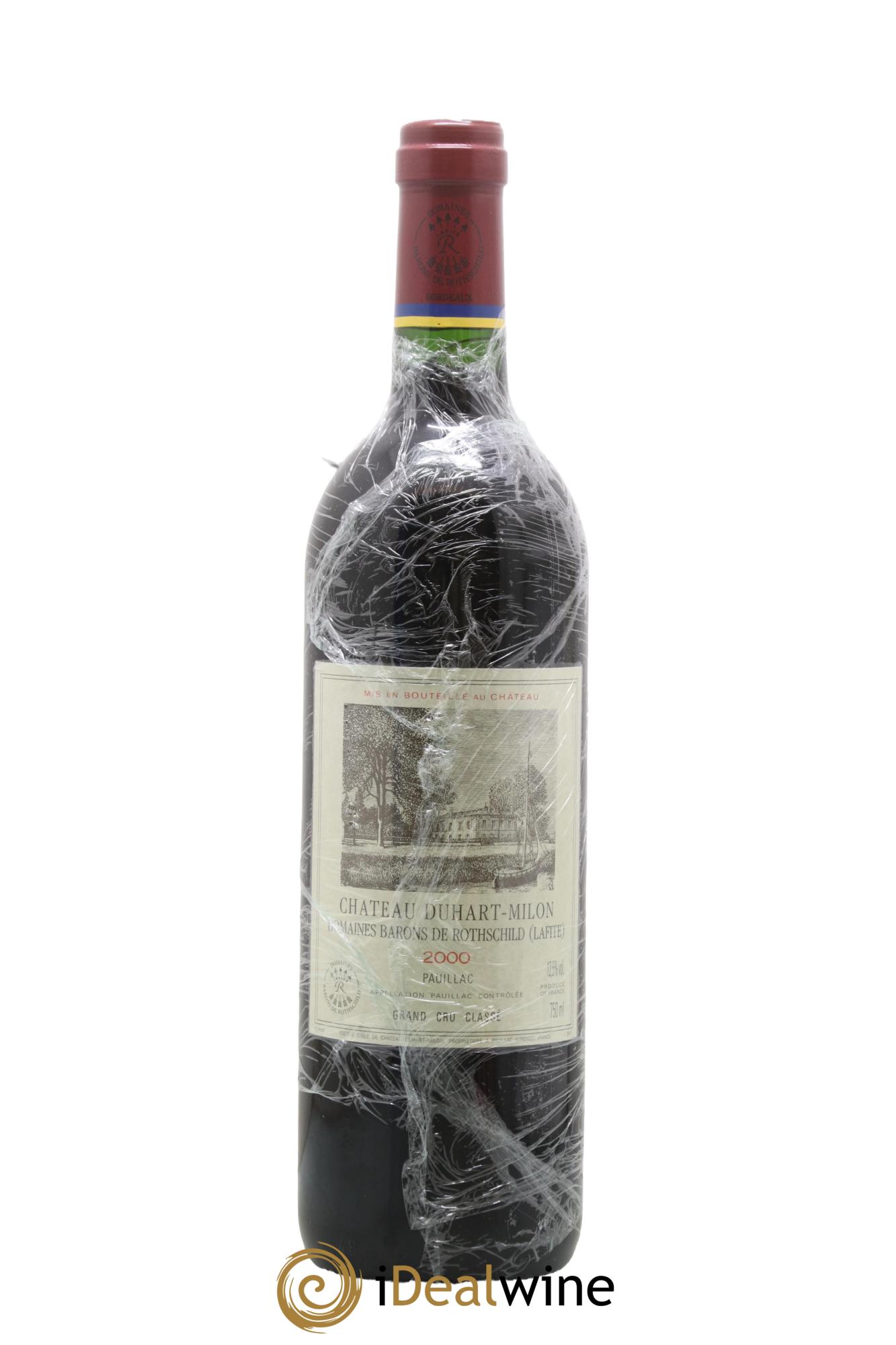 Château Duhart-Milon 4ème Grand Cru Classé 2000 - Lot de 1 bouteille - 0