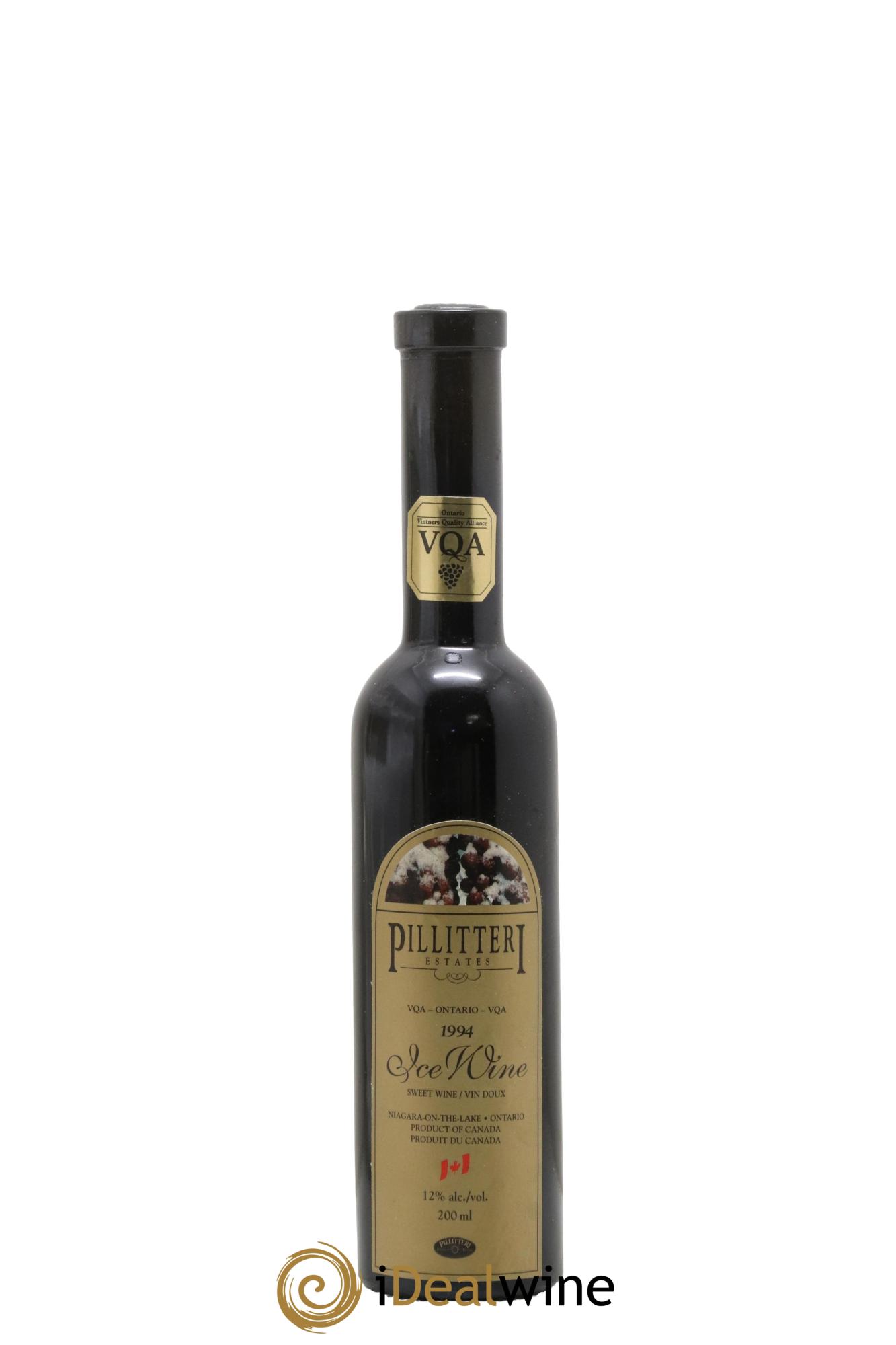 Canada Ontario Icewine Pillitteri Estate 1994 - Lotto di 1 mezza bottiglia - 0