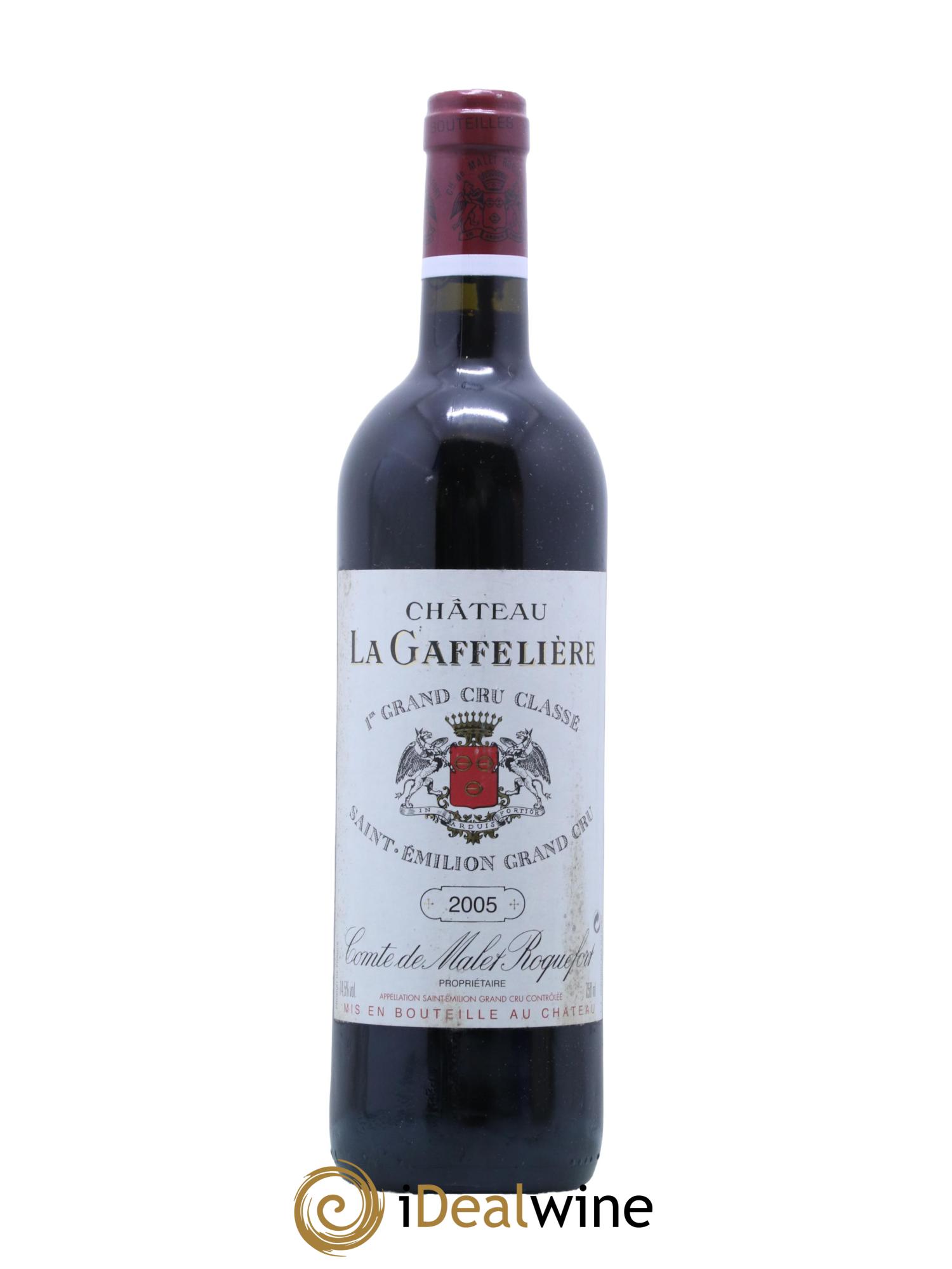 Château la Gaffelière 1er Grand Cru Classé B 2005 - Lot de 1 bouteille - 0