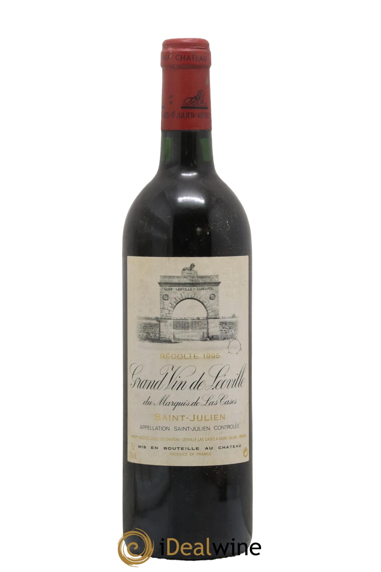 Château Léoville Las Cases 2ème Grand Cru Classé 1995 - Lot of 1 bottle - 0