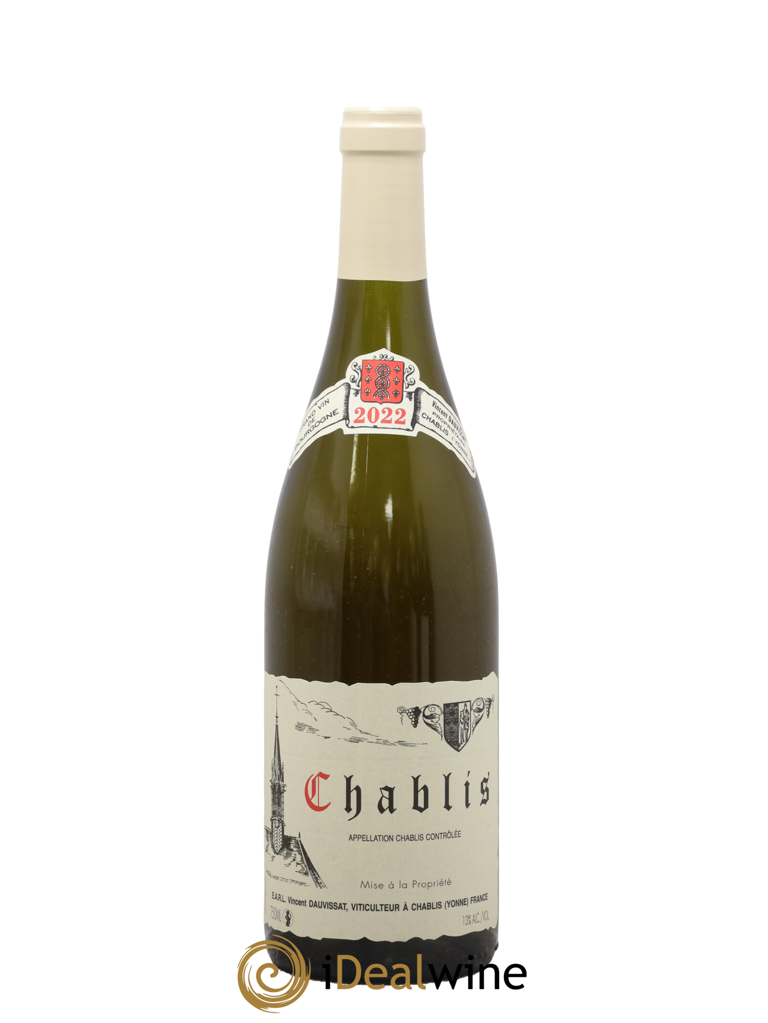 Chablis Vincent Dauvissat (Domaine) 2022 - Lot de 1 bouteille - 0