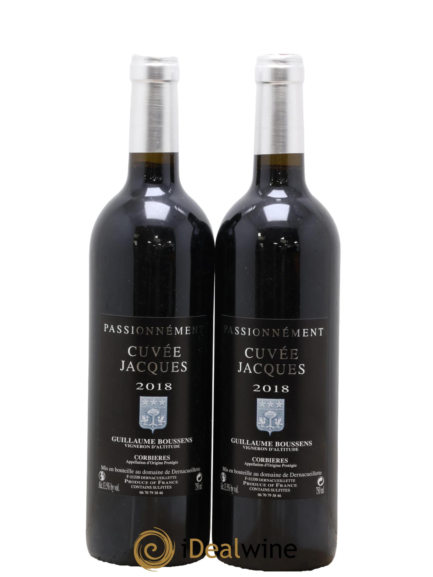 Corbières Cuvée Jacques Dernacueillette 2018 - Lot de 2 bouteilles - 0