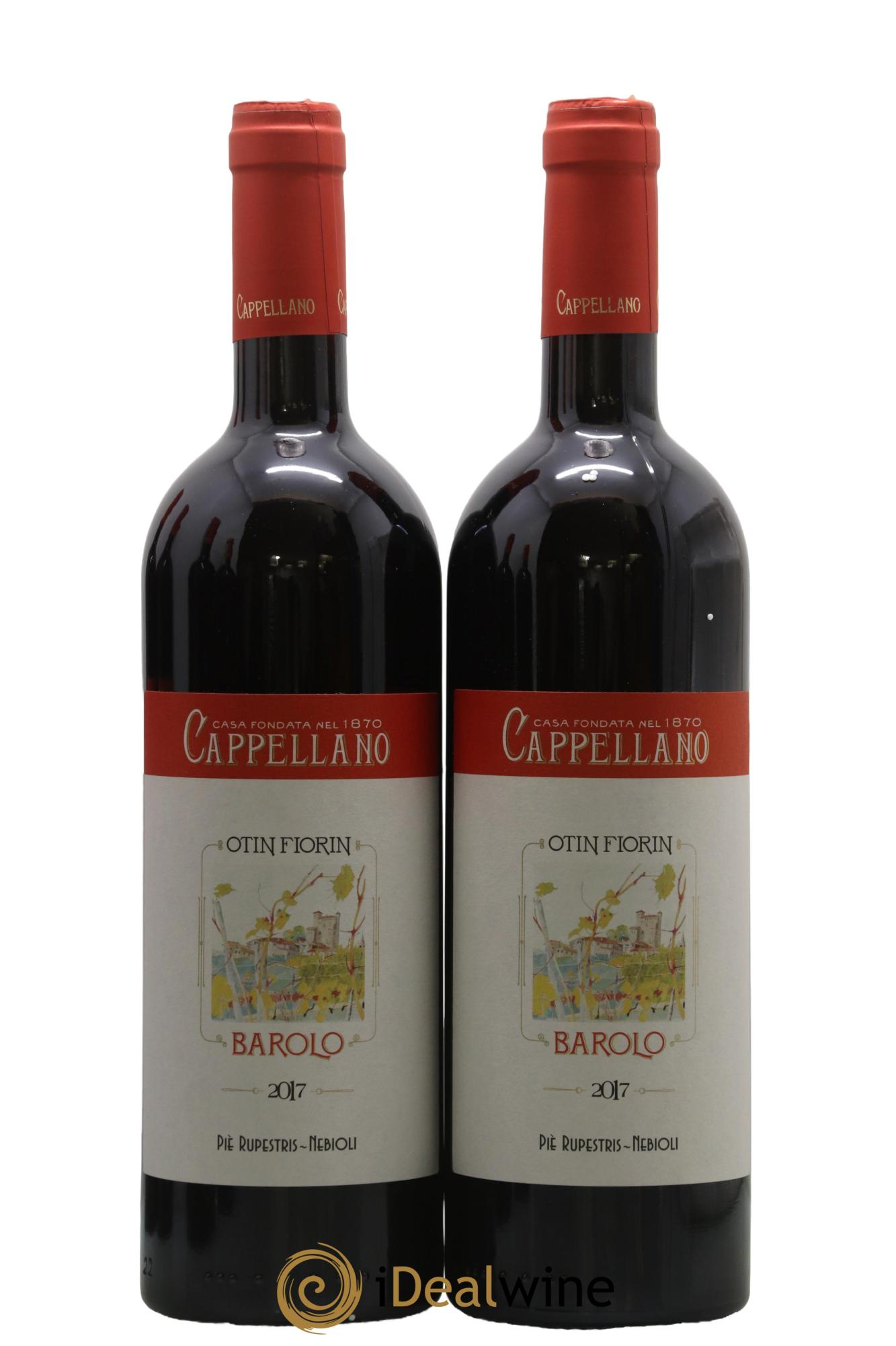Barolo DOCG Pie Rupestris Cappellano 2017 - Lotto di 2 bottiglie - 0