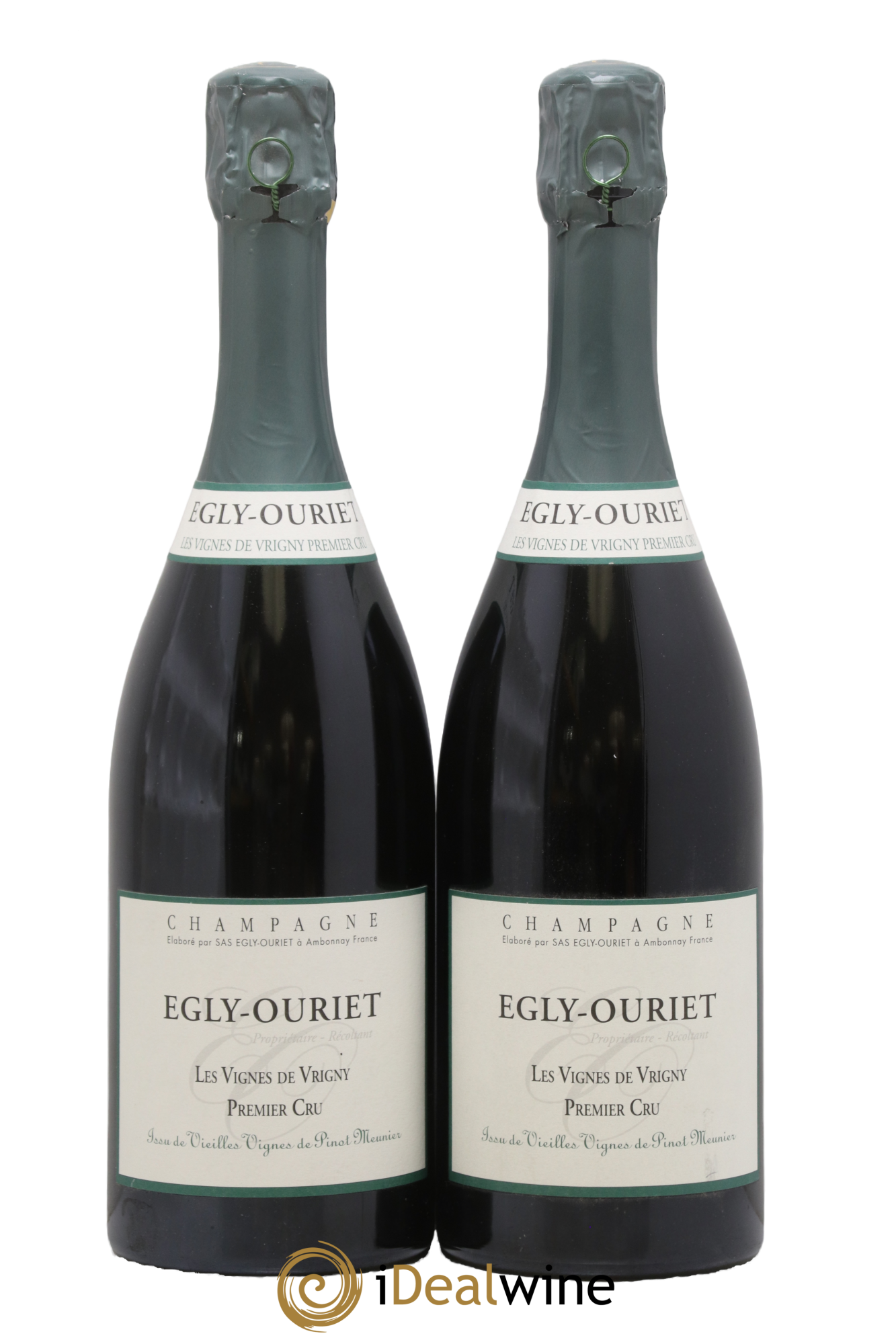 Vignes de Vrigny 1er Cru Brut Egly-Ouriet - Posten von 2 Flaschen - 0