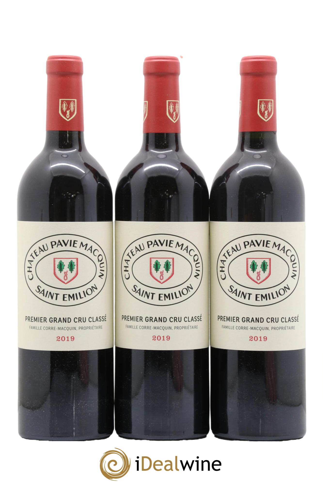 Château Pavie Macquin 1er Grand Cru Classé B 2019 - Lot de 6 bouteilles - 1