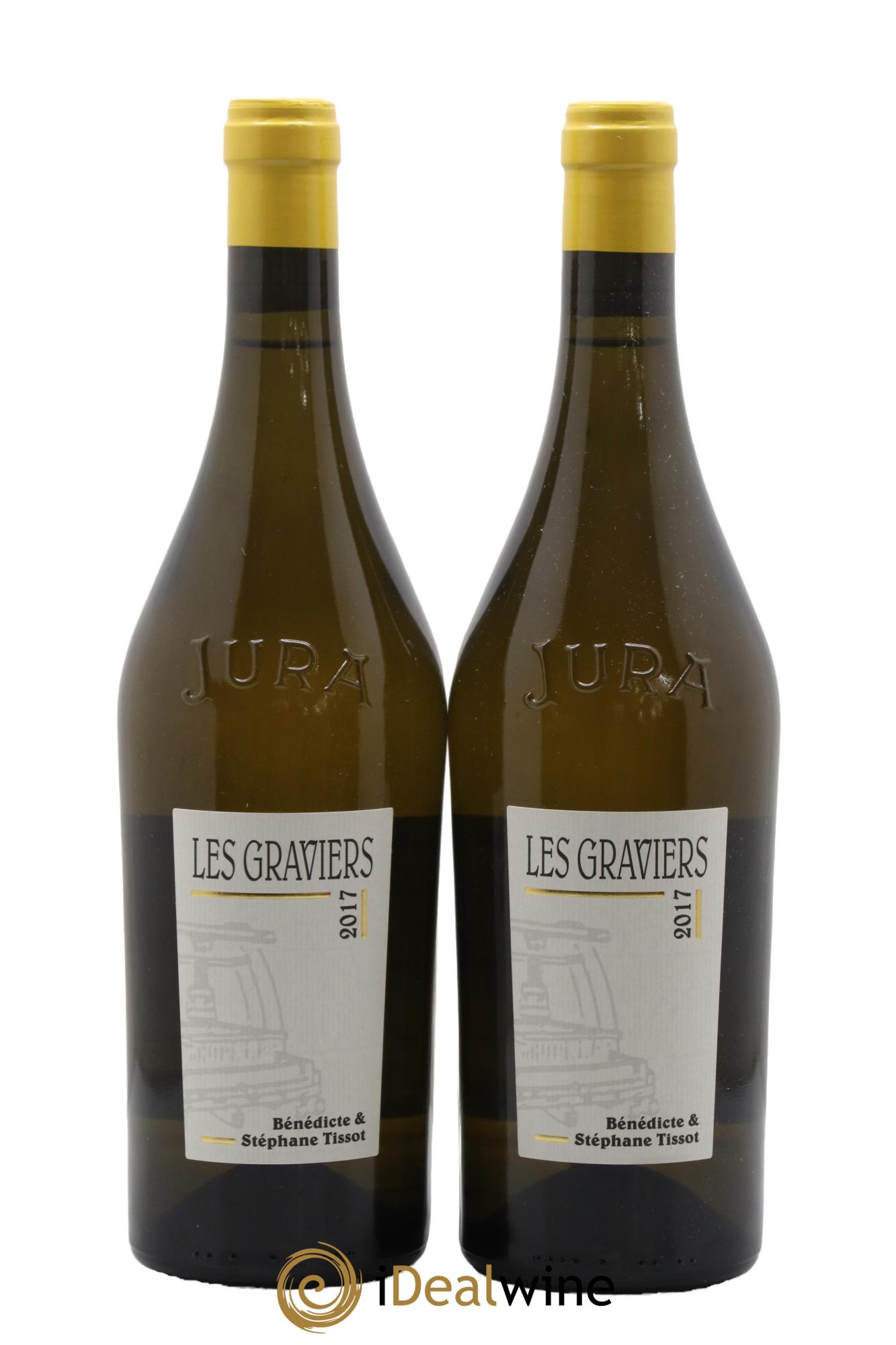Arbois Chardonnay Les Graviers Bénédicte et Stéphane Tissot 2017 - Lot de 2 bouteilles - 0