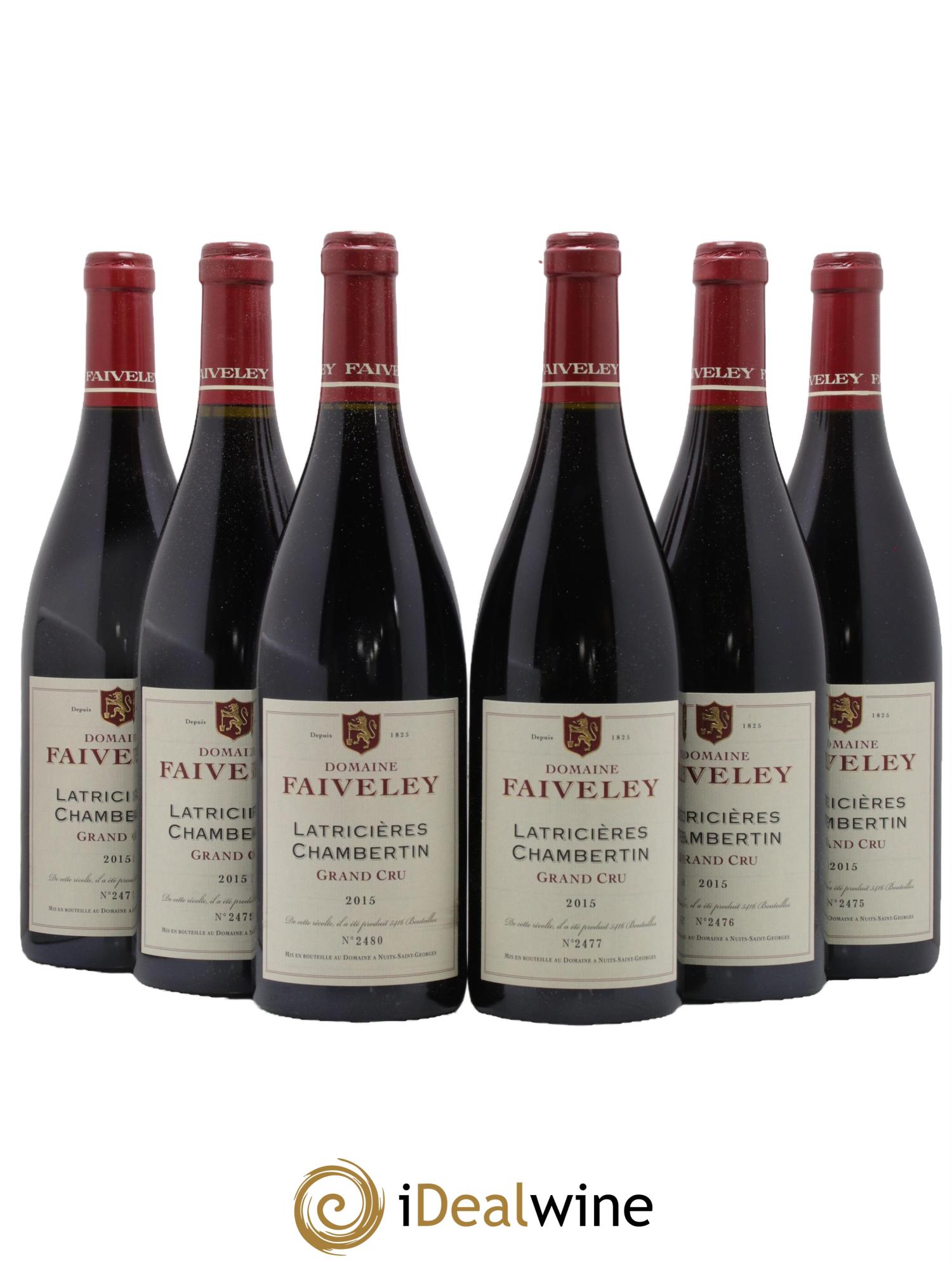 Latricières-Chambertin Grand Cru Louis Latour 2015 - Lot de 6 bouteilles - 0