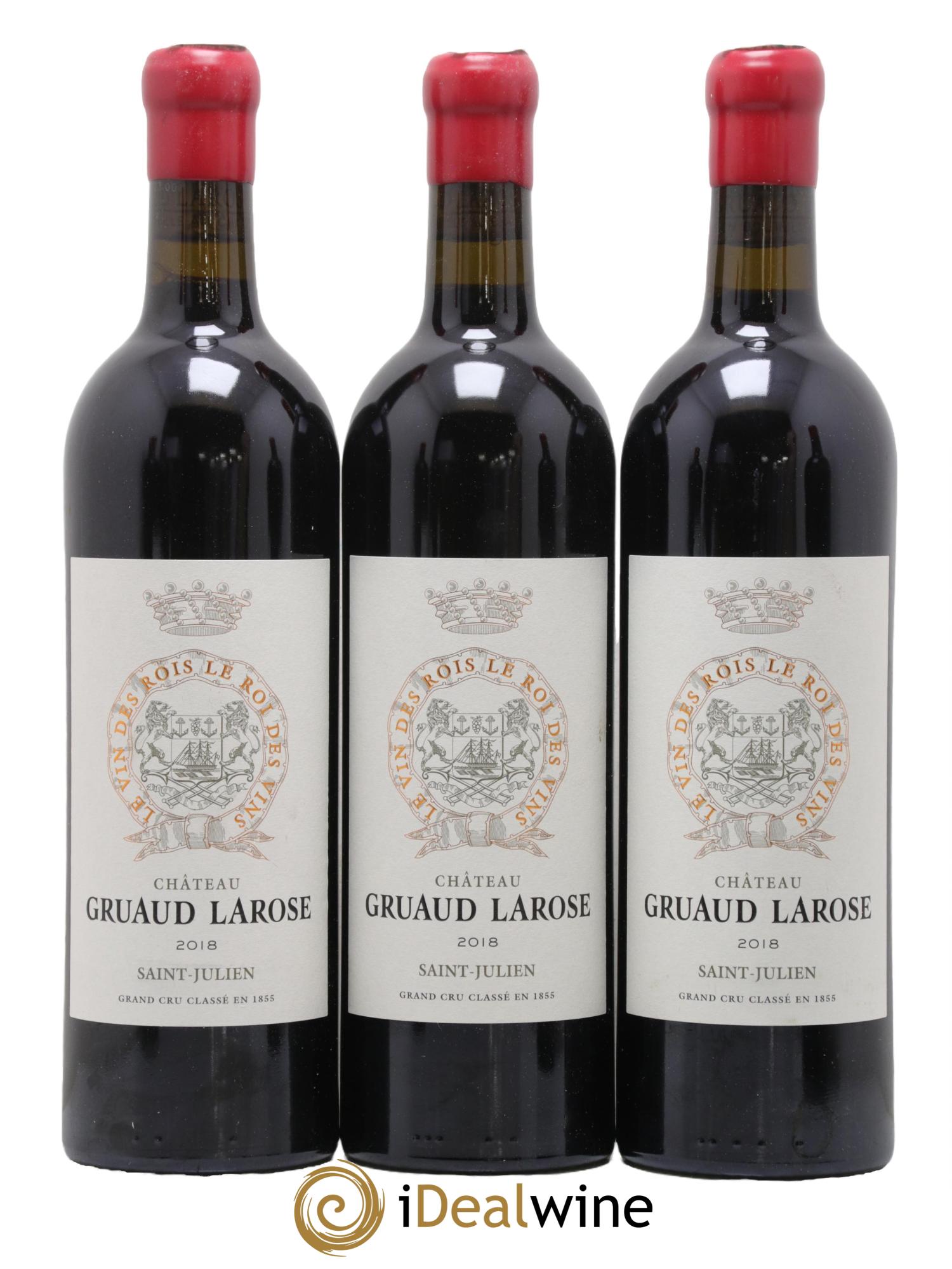 Château Gruaud Larose 2ème Grand Cru Classé 2018 - Lot de 6 bouteilles - 1