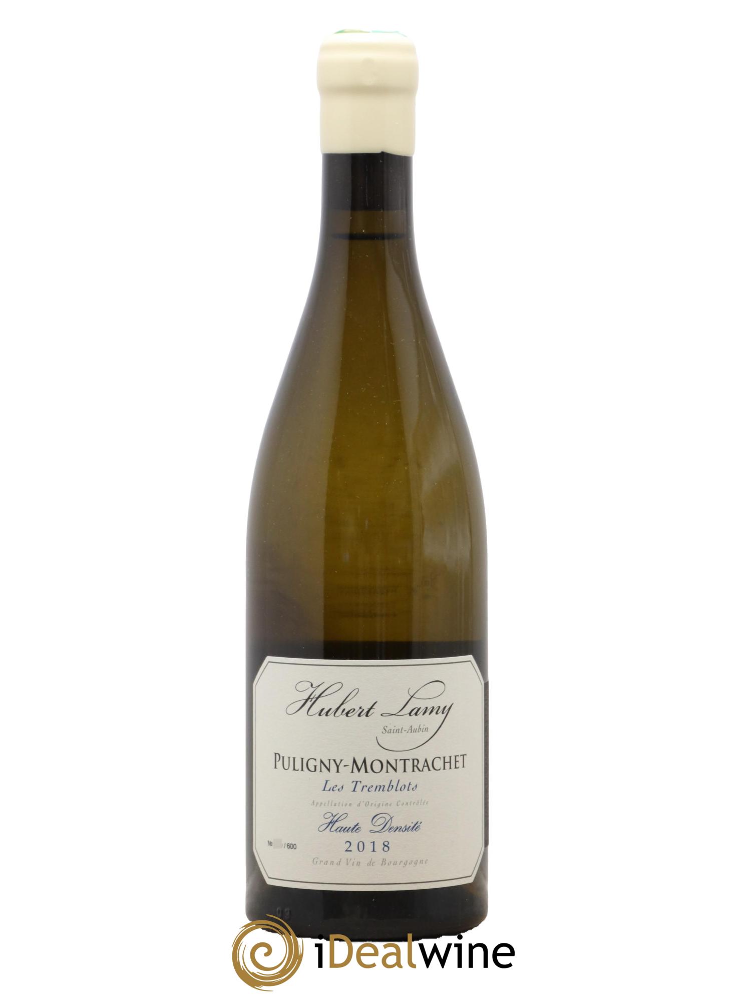 Puligny-Montrachet Les Tremblots Haute Densité Hubert Lamy 2018 - Lotto di 1 bottiglia - 0