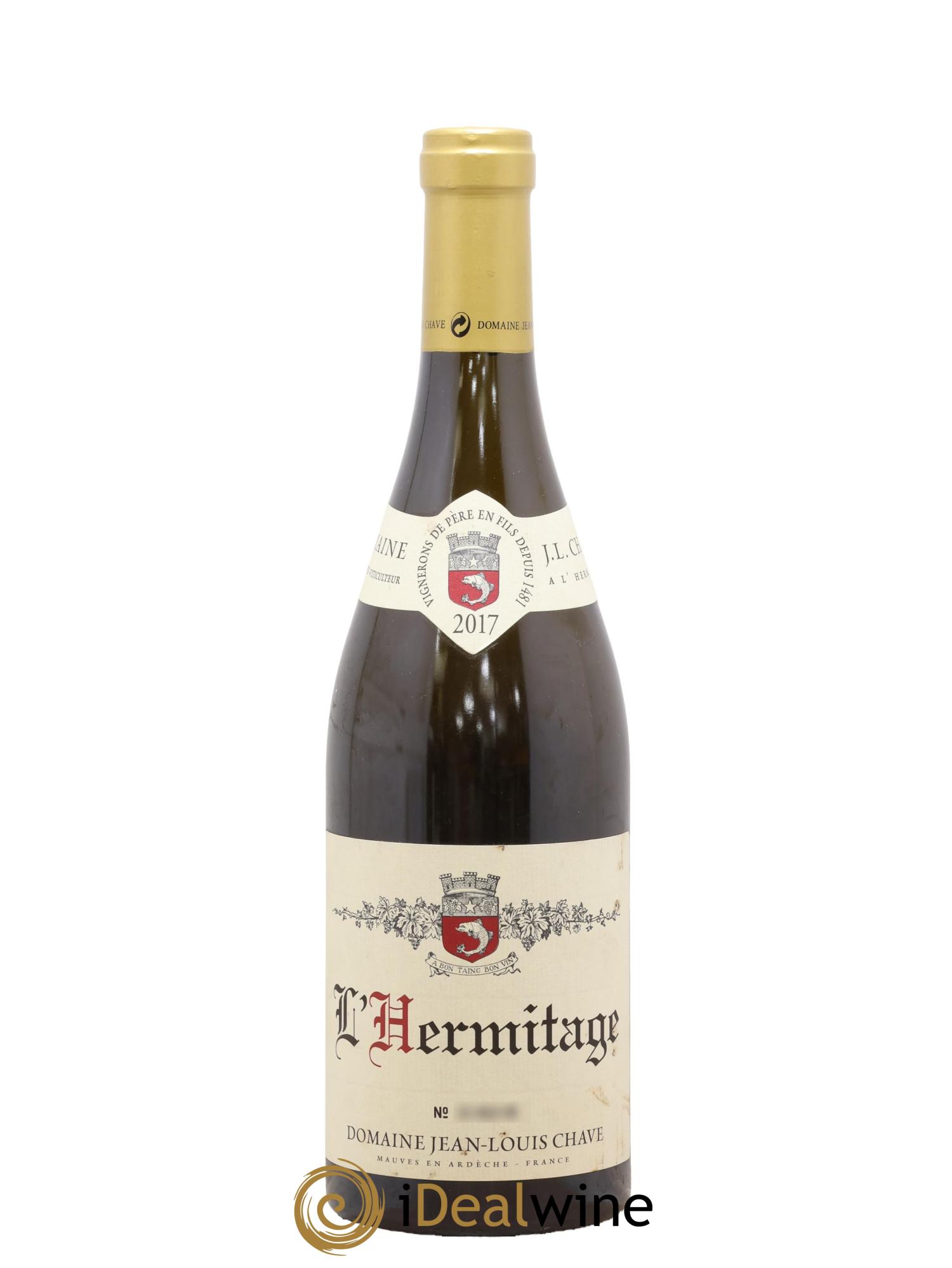 Hermitage Jean-Louis Chave 2017 - Posten von 1 Flasche - 0