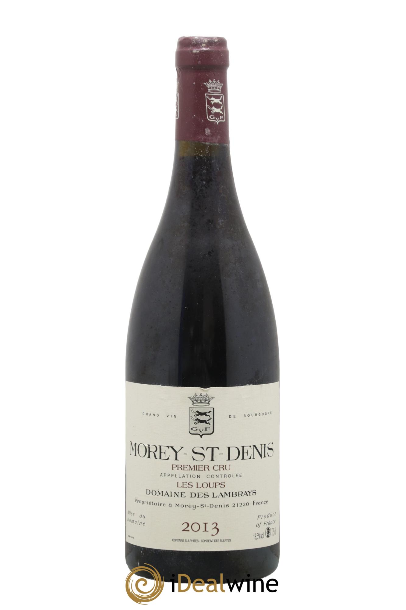 Morey Saint-Denis 1er Cru Les Loups Domaine des Lambrays 2013 - Lot de 1 bouteille - 0