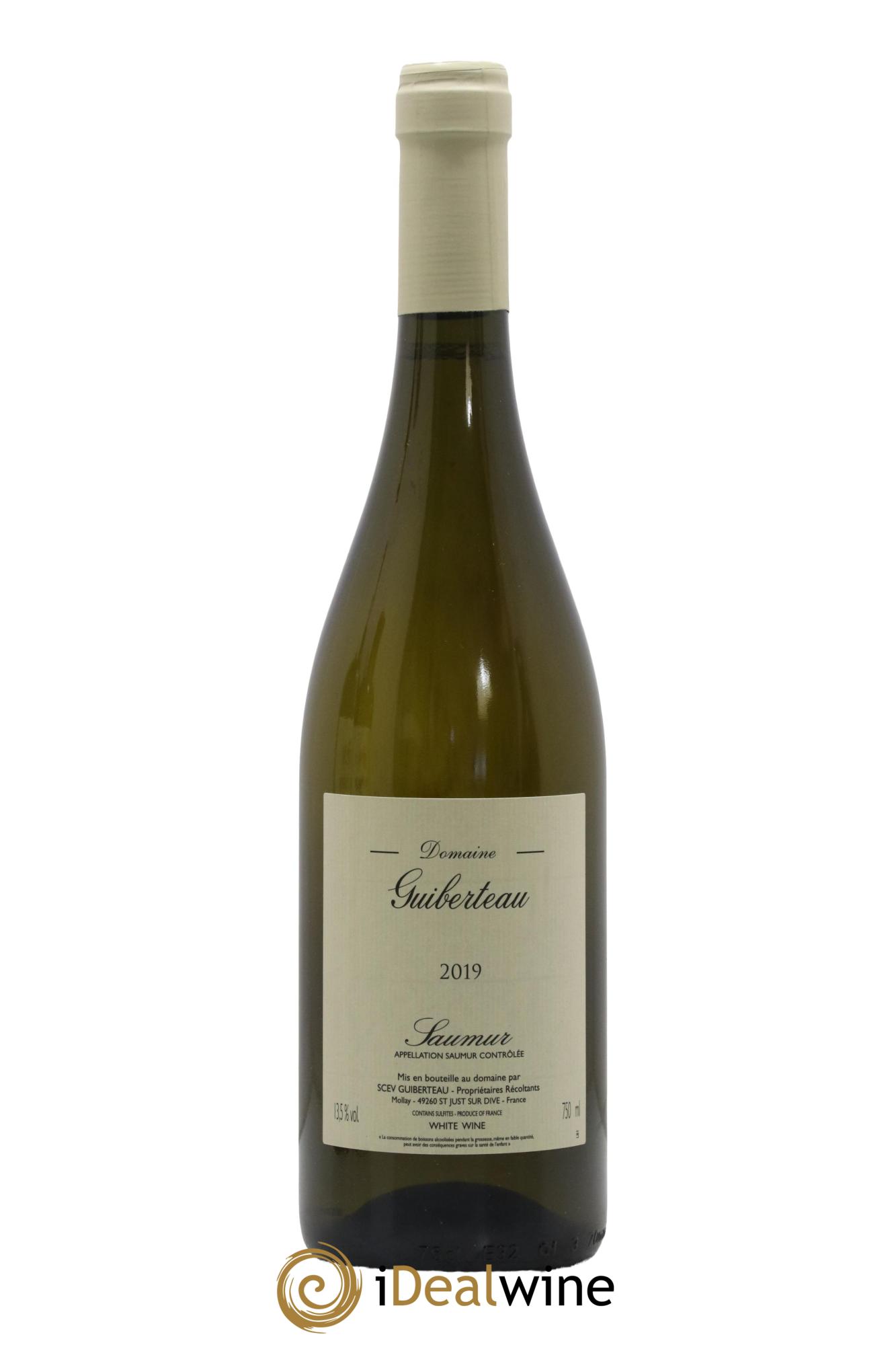 Saumur Domaine Guiberteau 2019 - Posten von 1 Flasche - 0