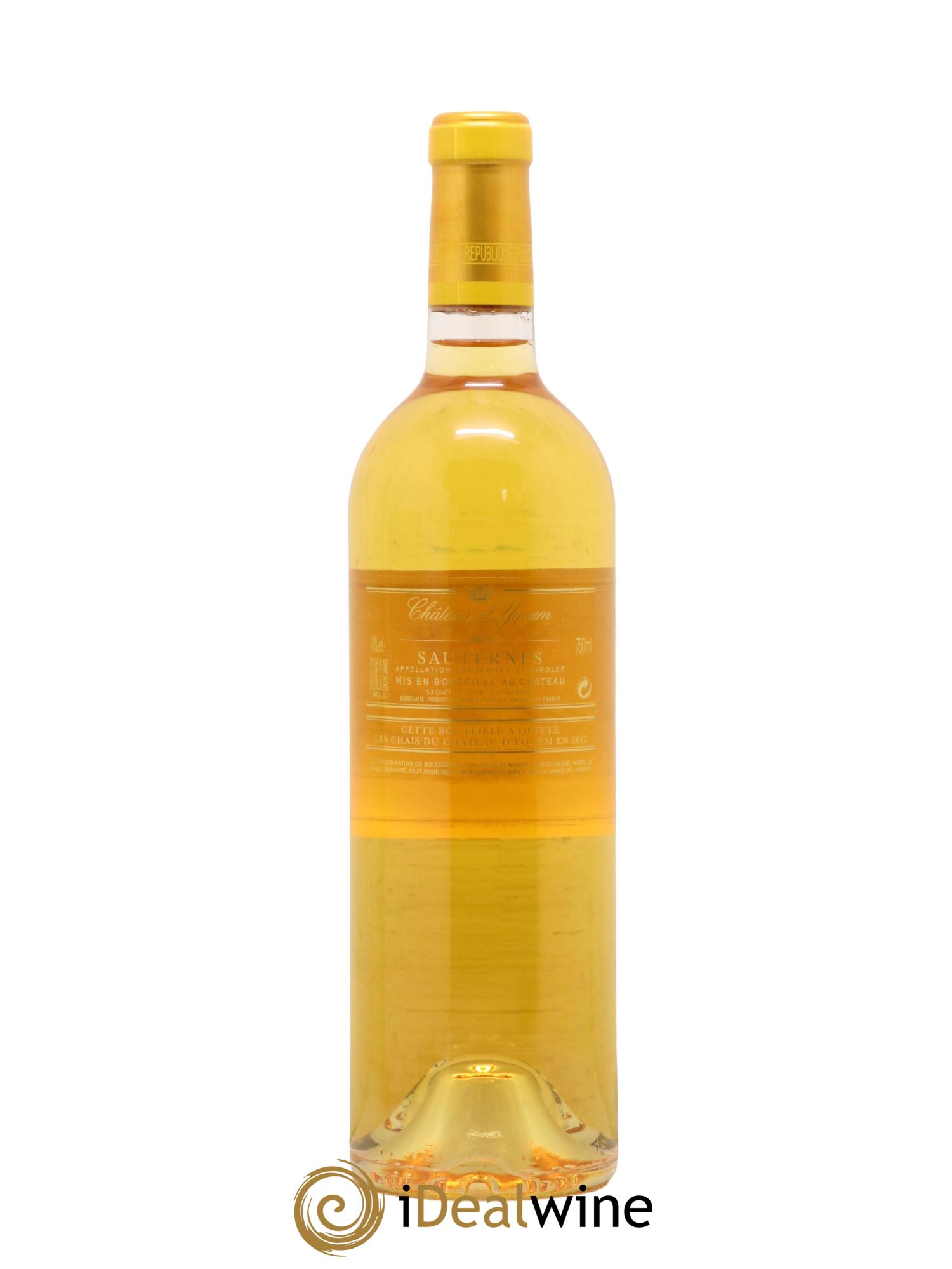 Château d' Yquem 1er Cru Classé Supérieur 2015 - Lotto di 1 bottiglia - 1