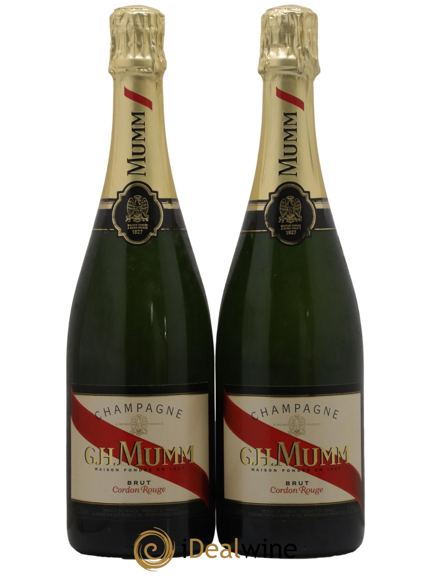 Cordon Rouge Mumm - Lot de 2 bouteilles - 0