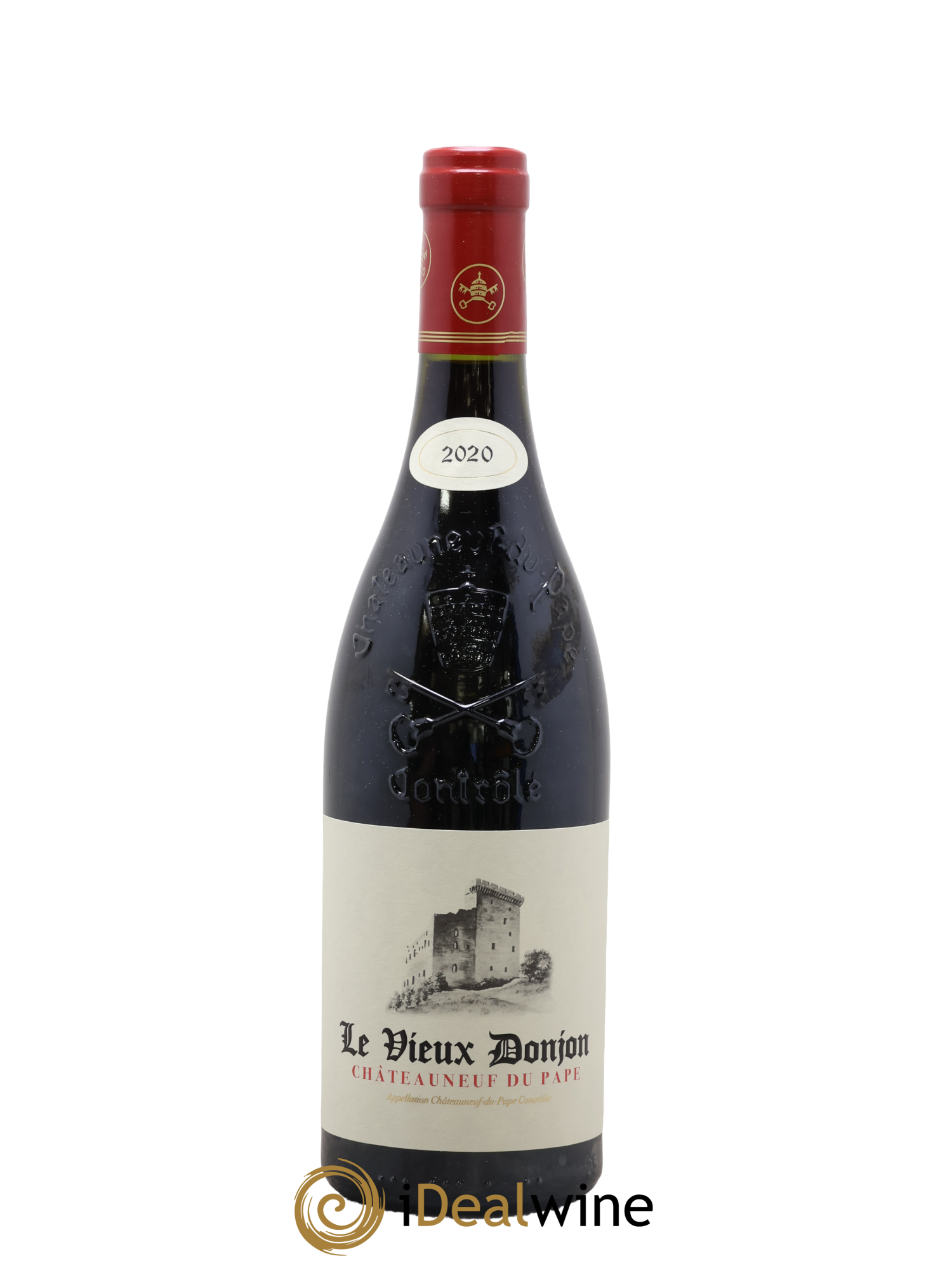Châteauneuf-du-Pape Le Vieux Donjon Michel Lucien 2020 - Lot de 1 bouteille - 0