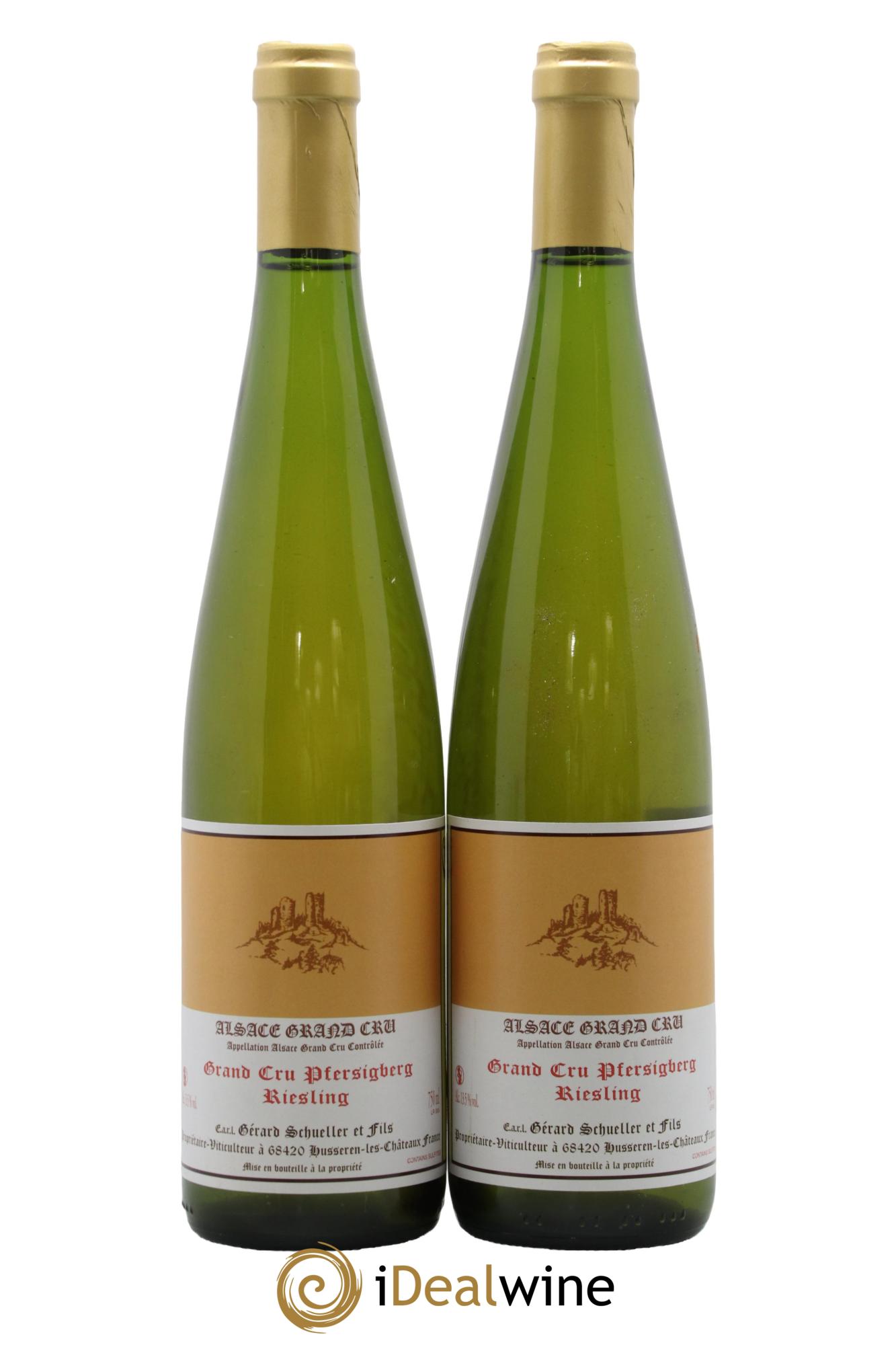 Riesling Grand Cru Pfersigberg Cuvée "H" Gérard Schueller 2019 - Lot de 2 bouteilles - 0