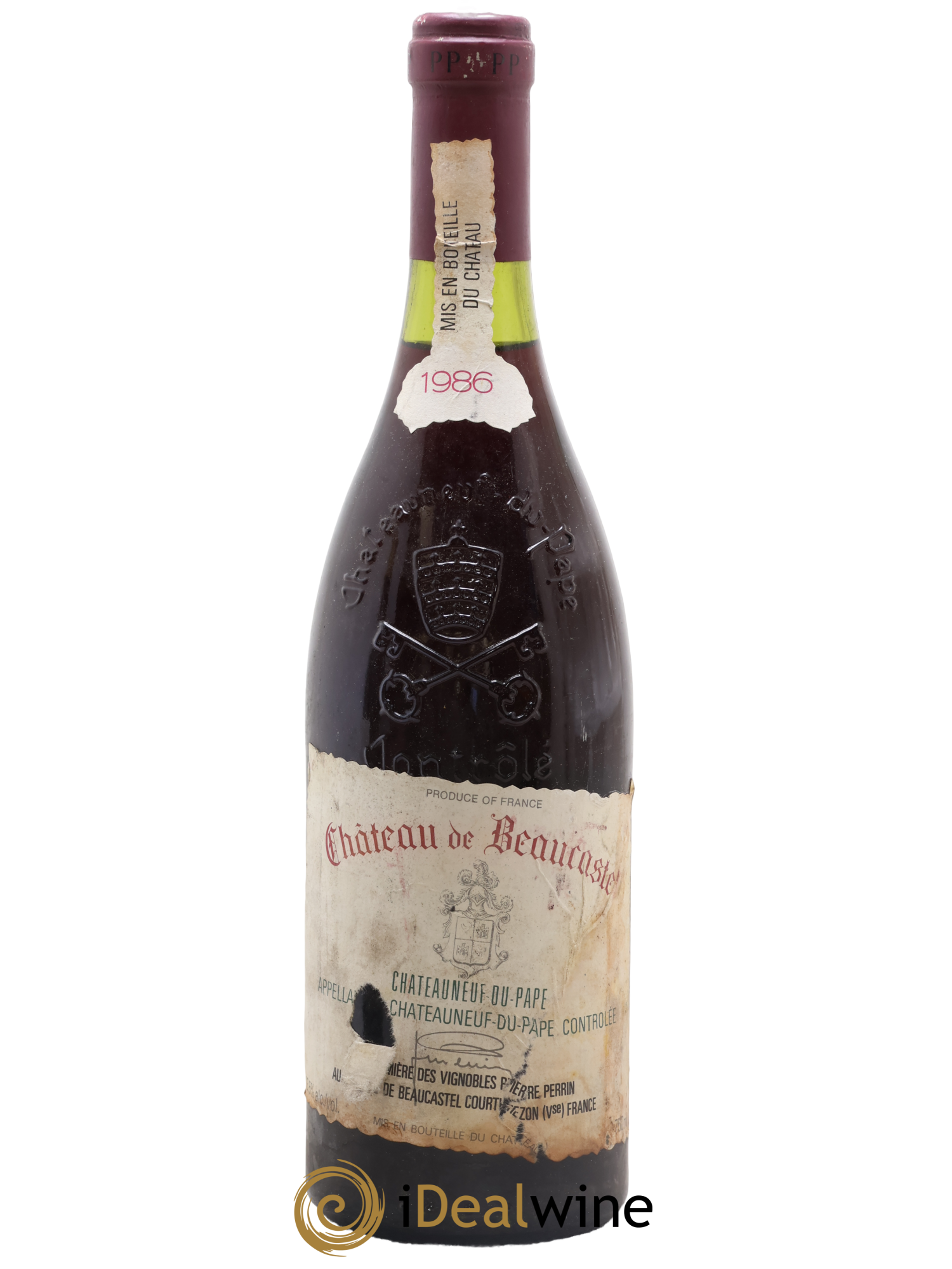 Châteauneuf-du-Pape Château de Beaucastel Famille Perrin 1986 - Lot de 1 bouteille - 0