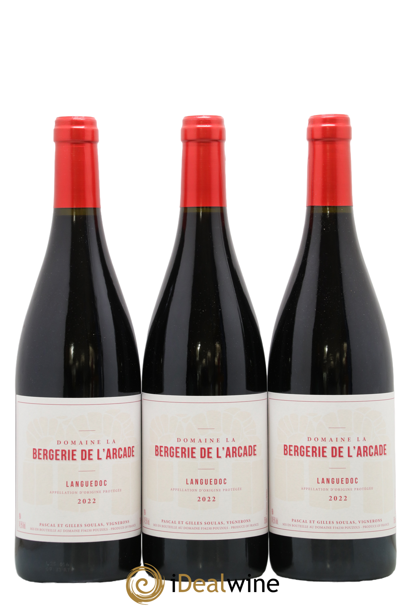 Languedoc La Bergerie de l'Arcade (Domaine) 2022 - Lot of 3 bottles - 0
