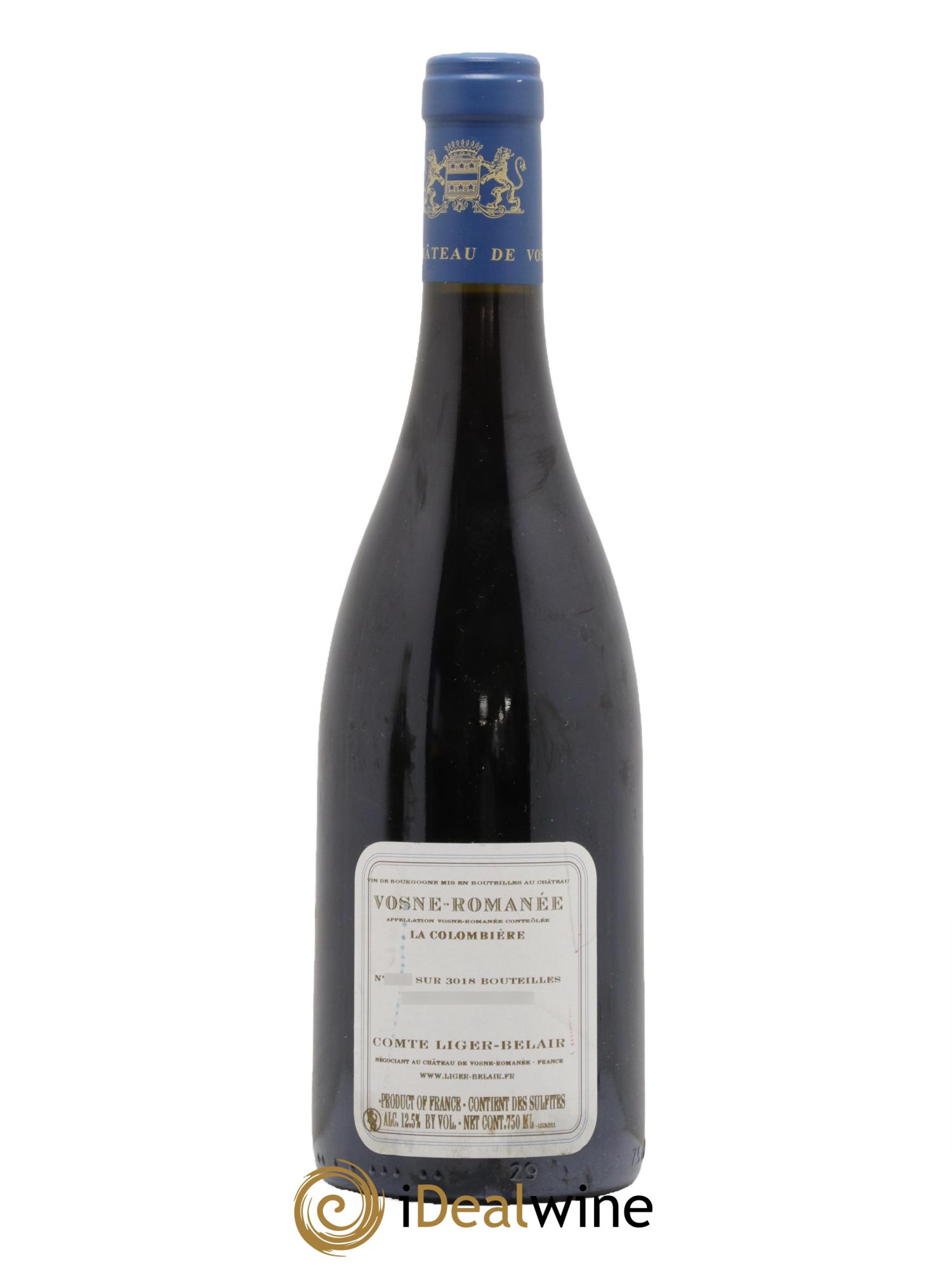 Vosne-Romanée La Colombière Comte Liger-Belair (Domaine du) 2011 - Lot de 1 bouteille - 1